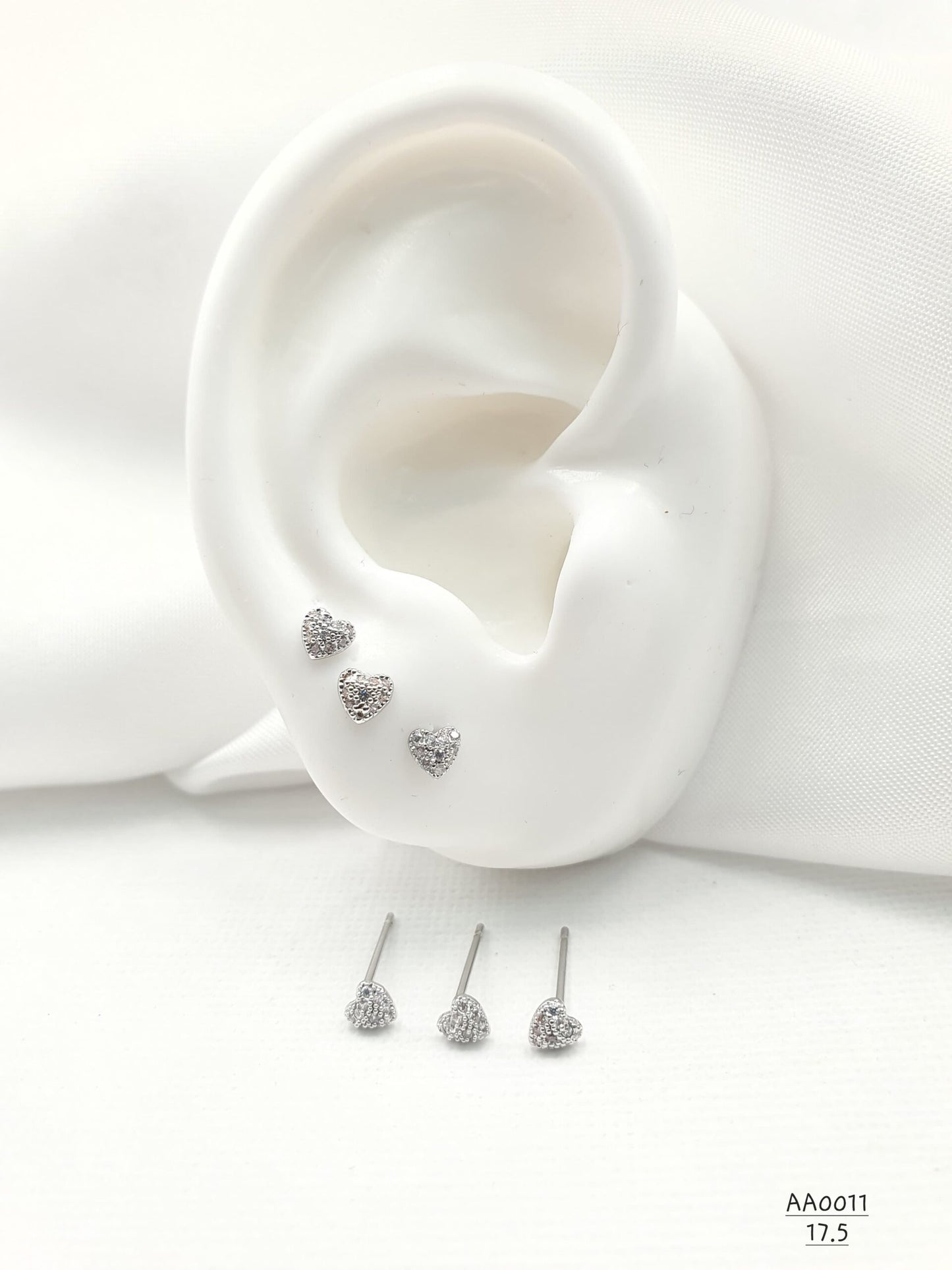 Set Topos Rodio Corazones AA0011