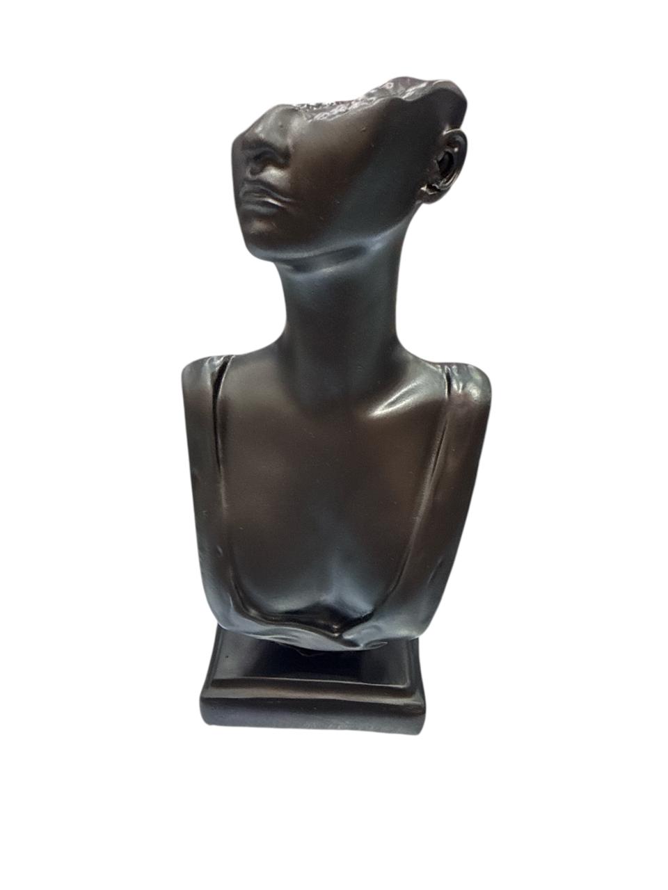 Exhibidor cuello resina 10x22cm / EXH60-14N