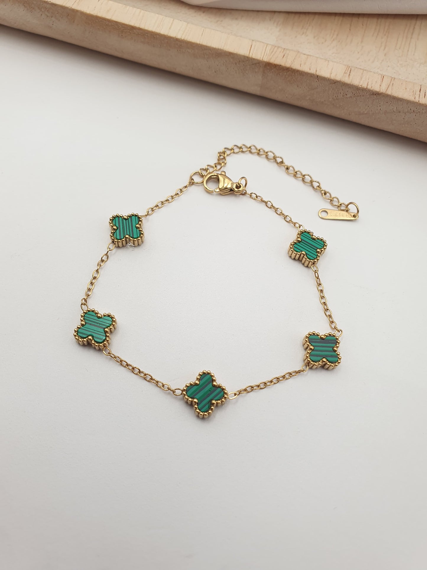 Pulsera Van Cleef Verde