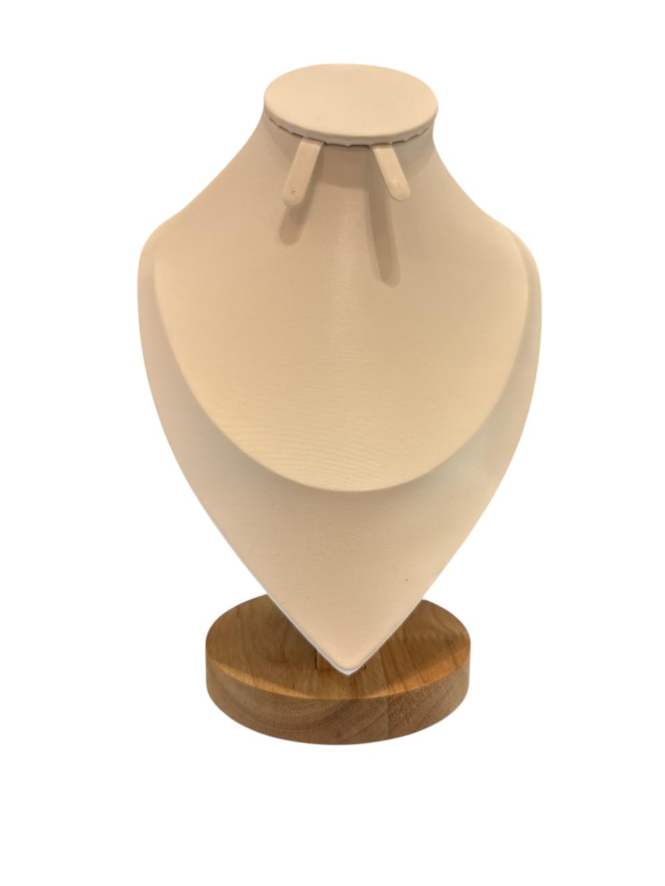 Exhibidor Cuello Mediano Blanco