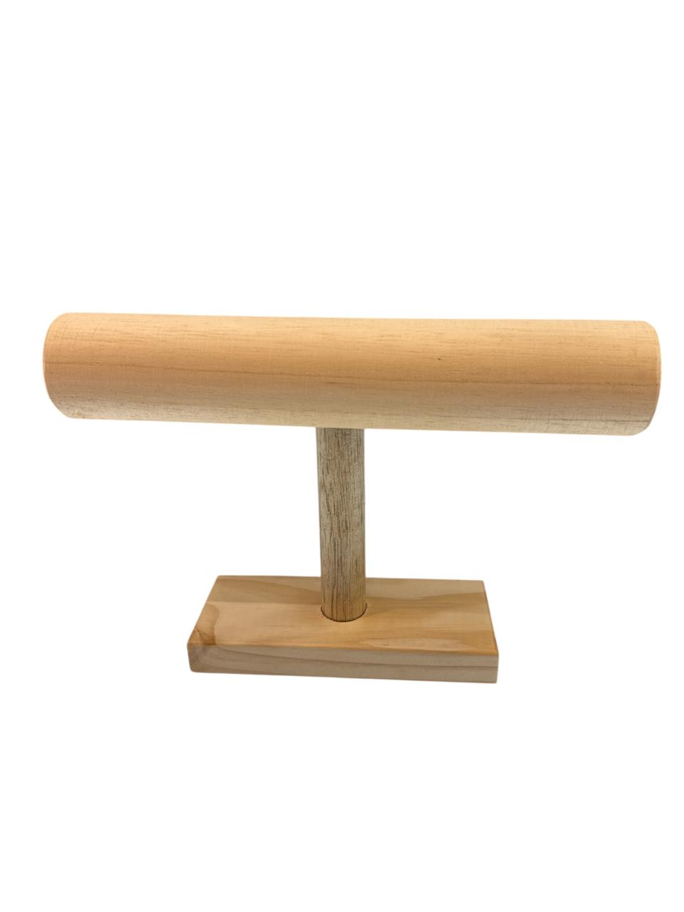 Exhibidor Pulseras Madera Blanca