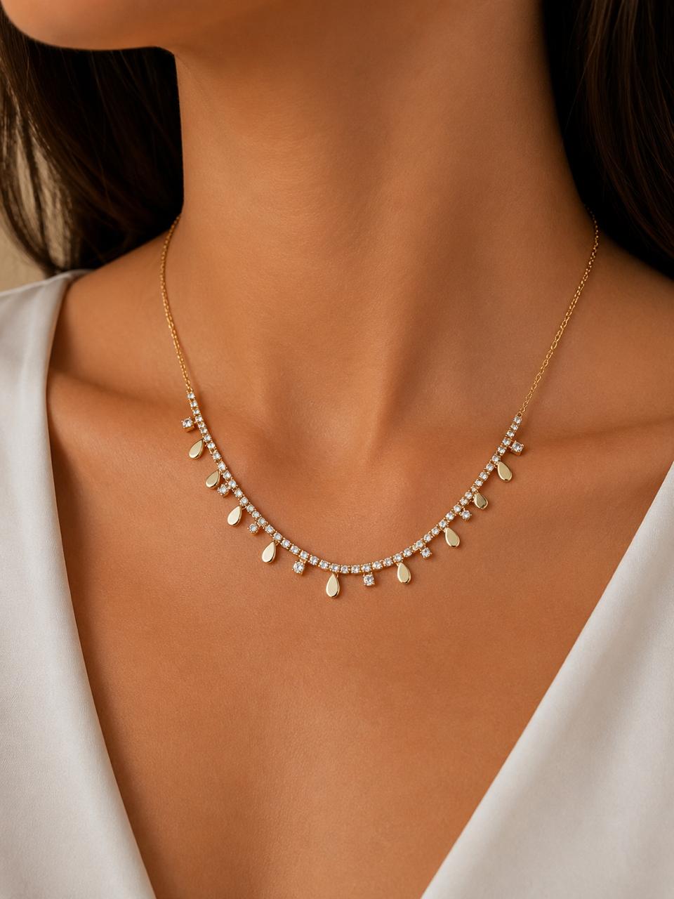 Cadena Rodio Circones GJ17