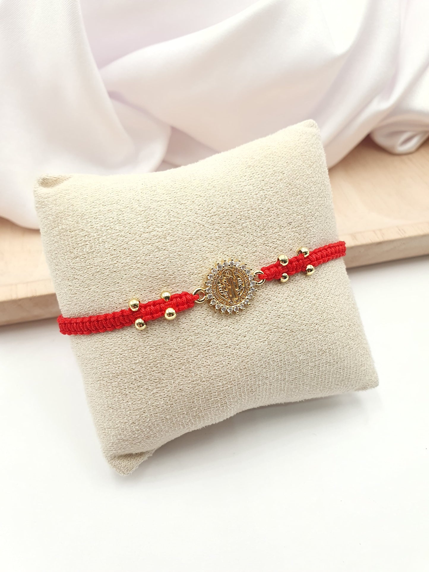 Pulsera Tejida San Benito AD07