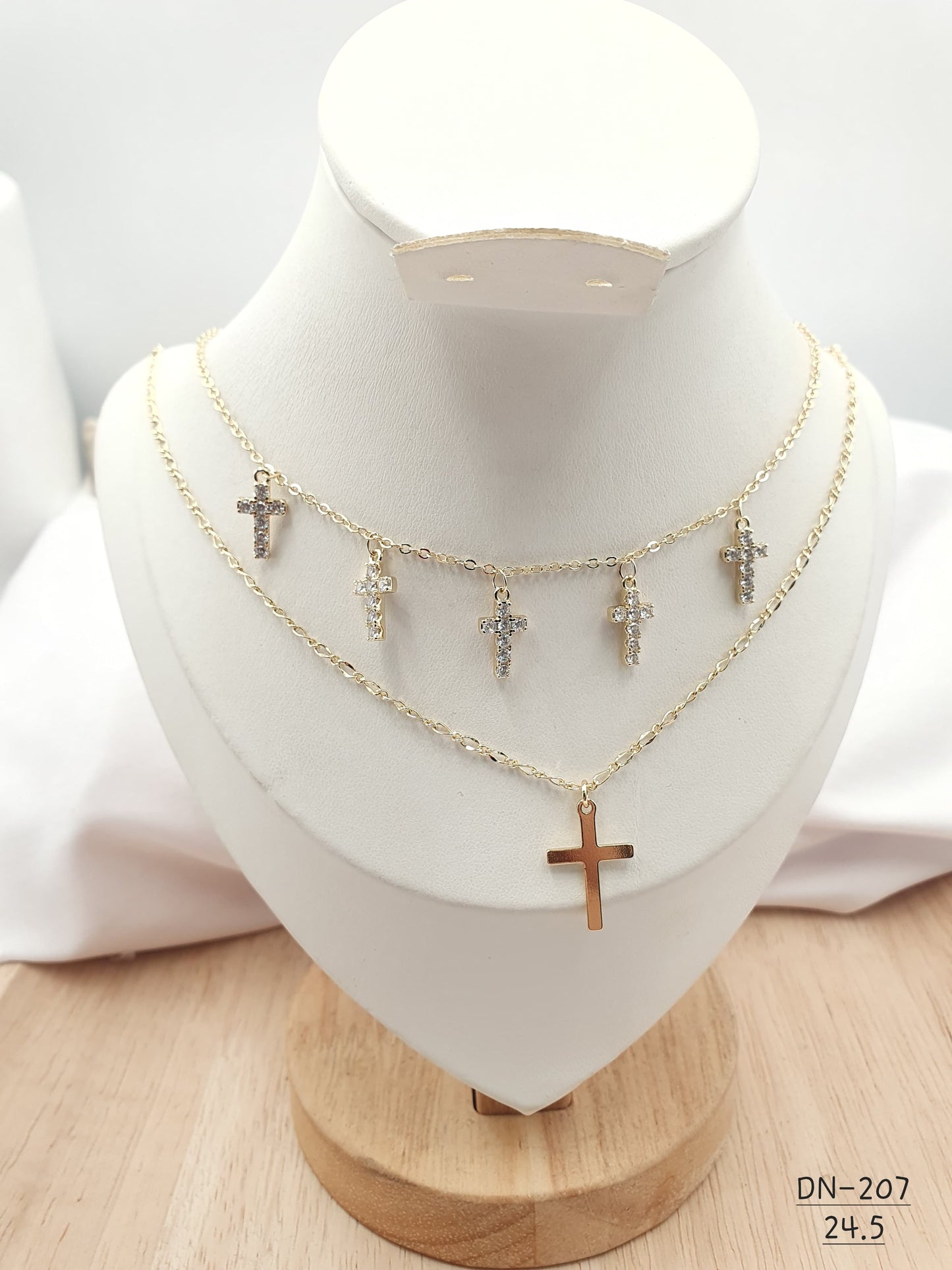 Cadenas Rodio x2 DN-207