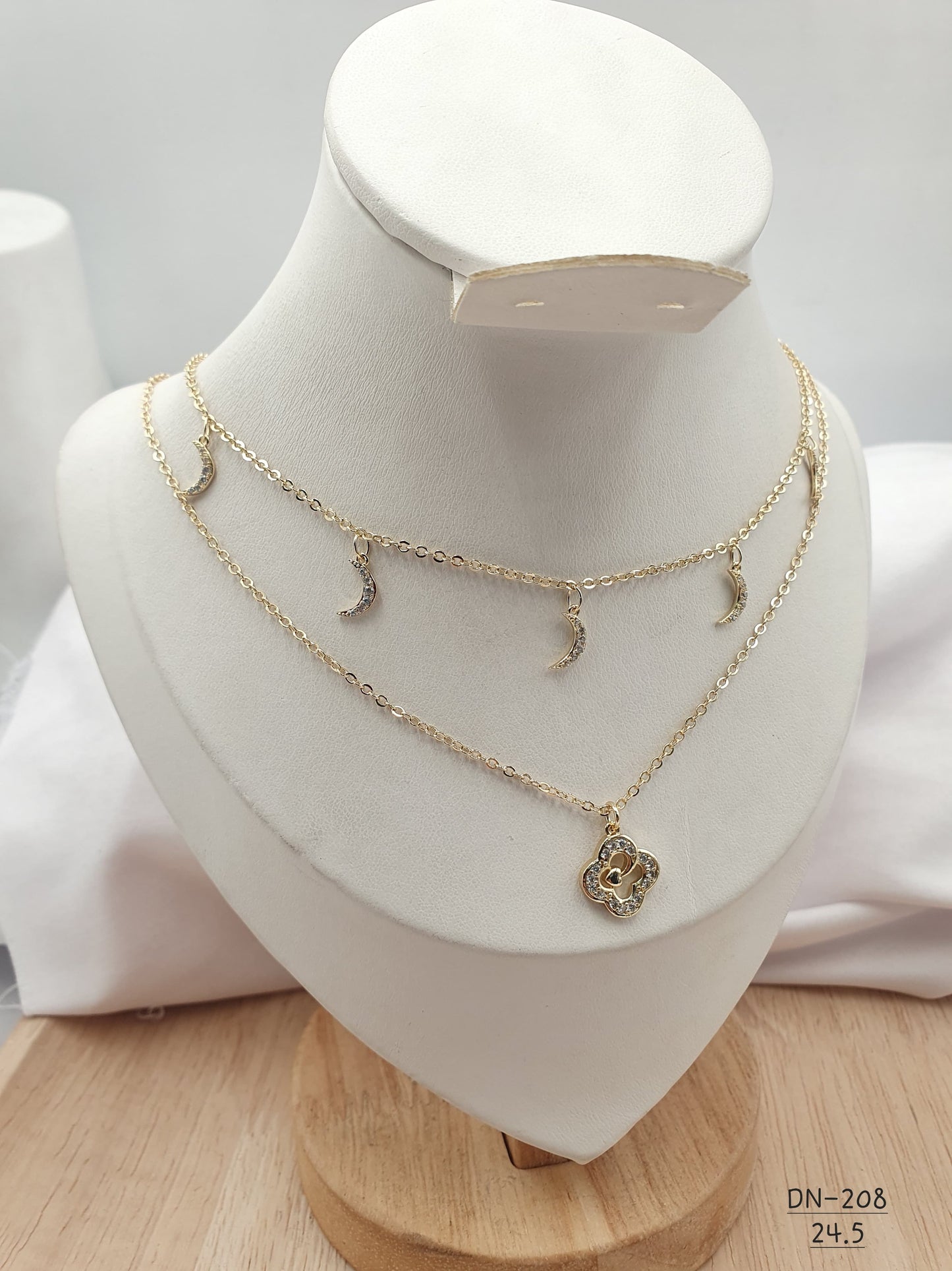 Cadenas Rodio x2 DN-208