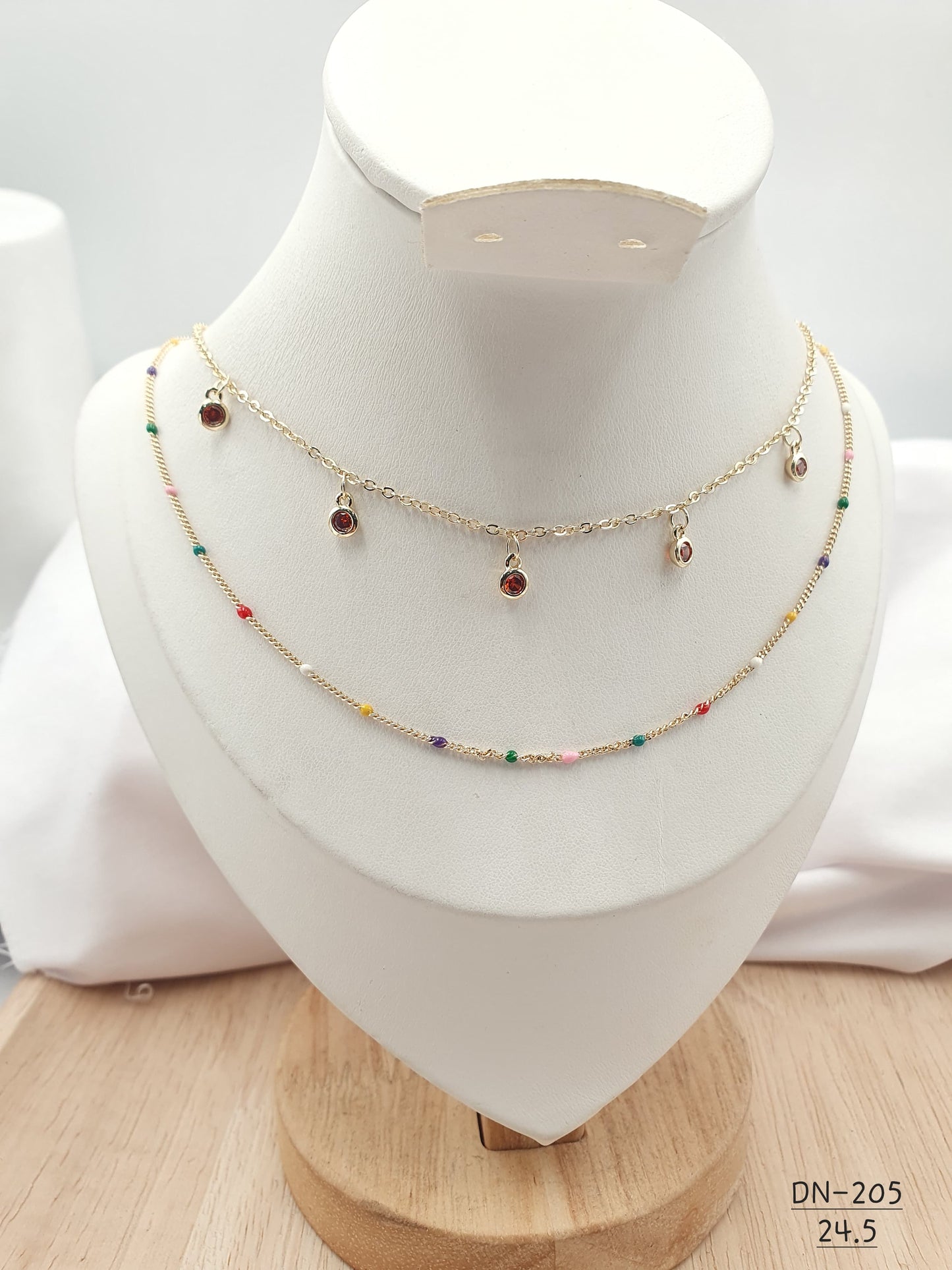 Cadenas Rodio x2 DN-205