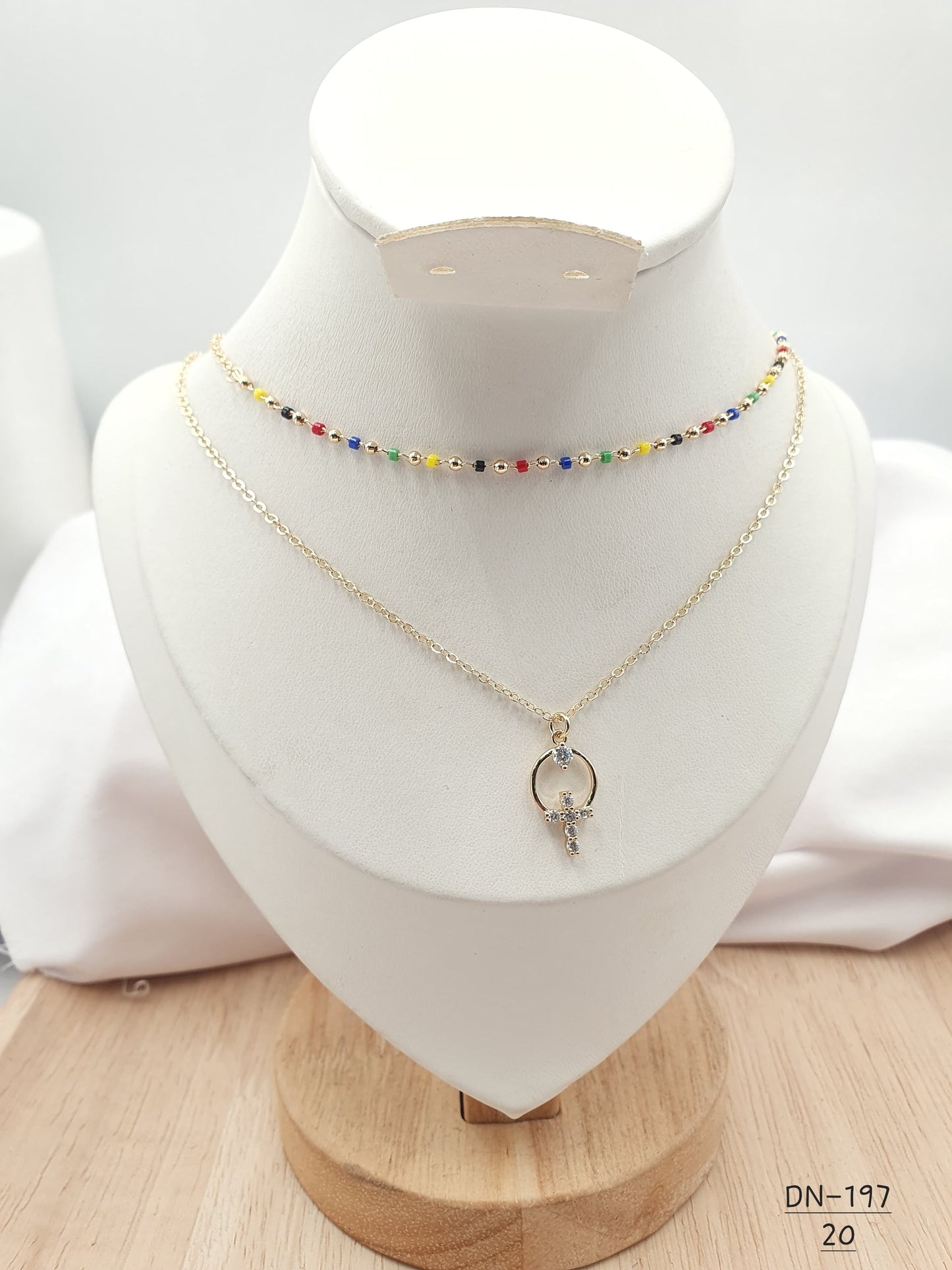 Cadenas Rodio x2 DN-197