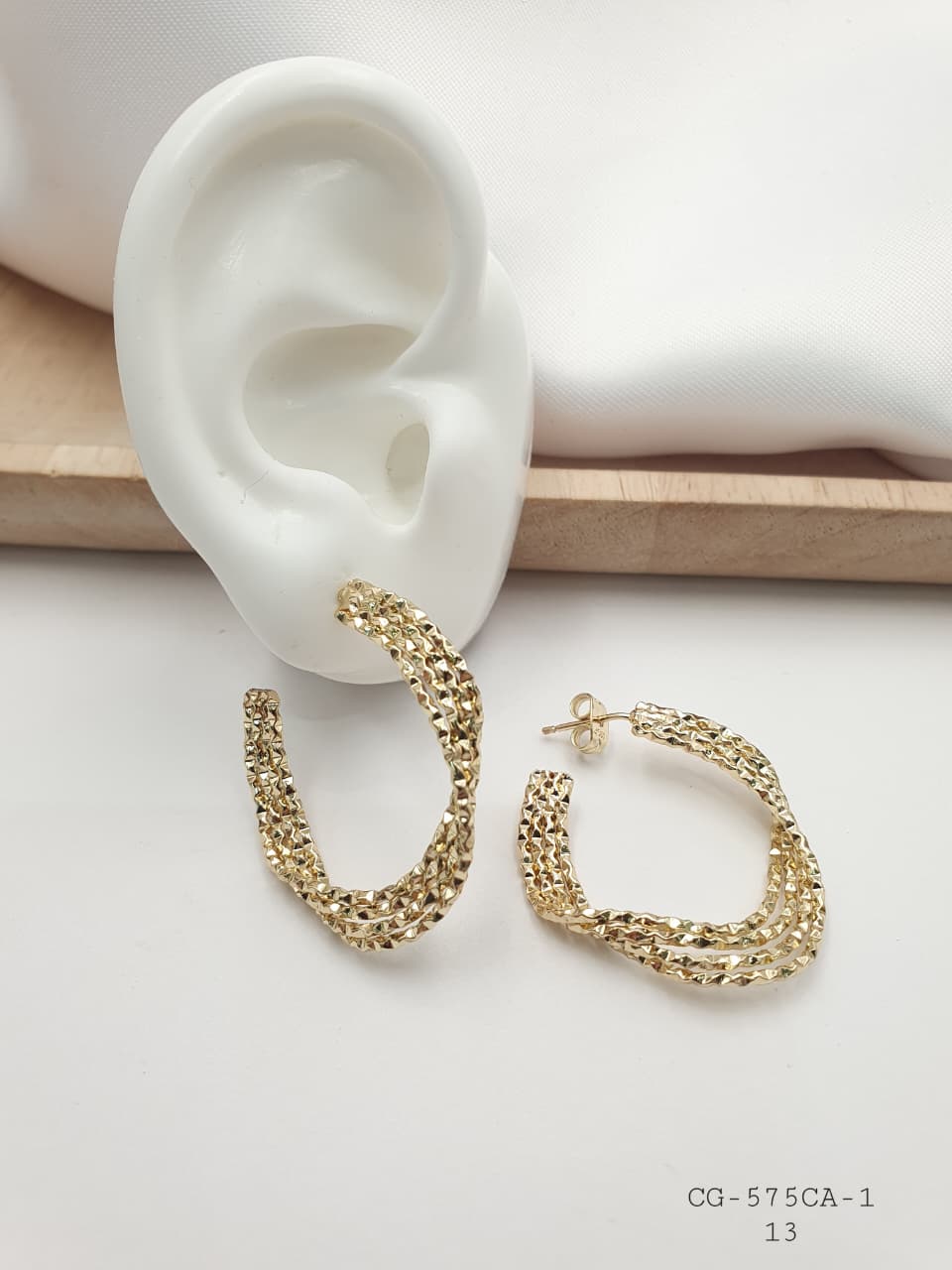 Arete En Rodio CG-593CA-1