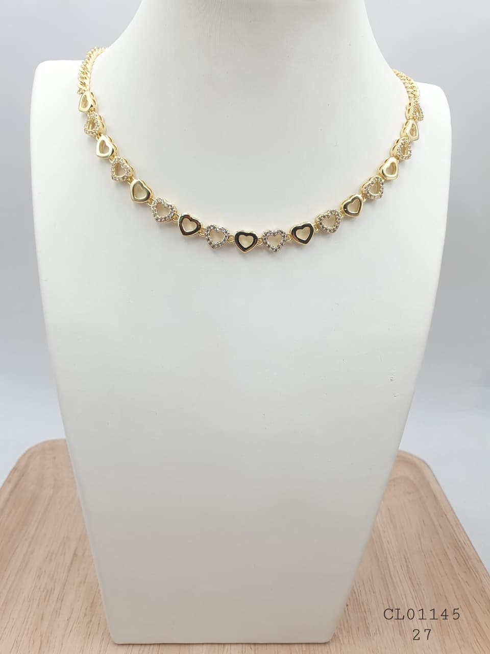 Cadena En Rodio CL01145