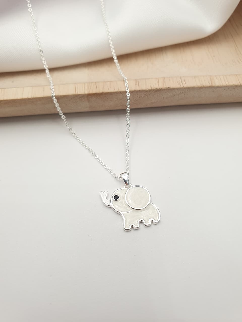 Cadena Cobre Baño En Plata CPL2