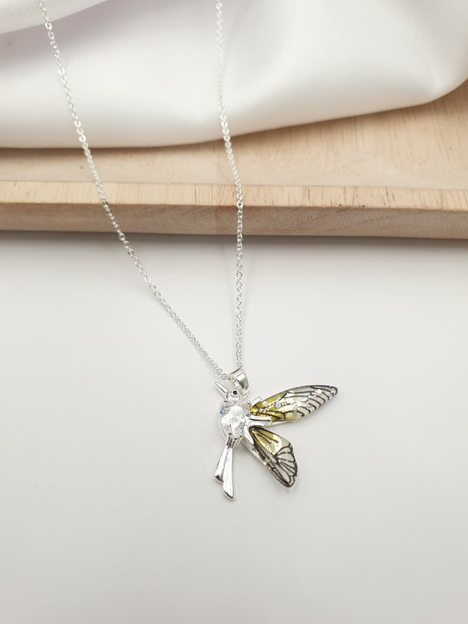 Cadena Cobre Baño En Plata CPL29