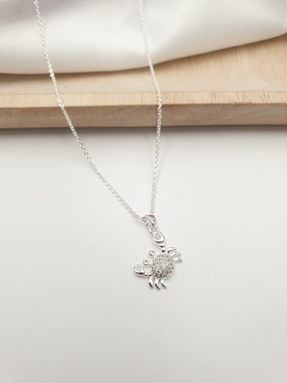 Cadena Cobre Baño En Plata CPL22