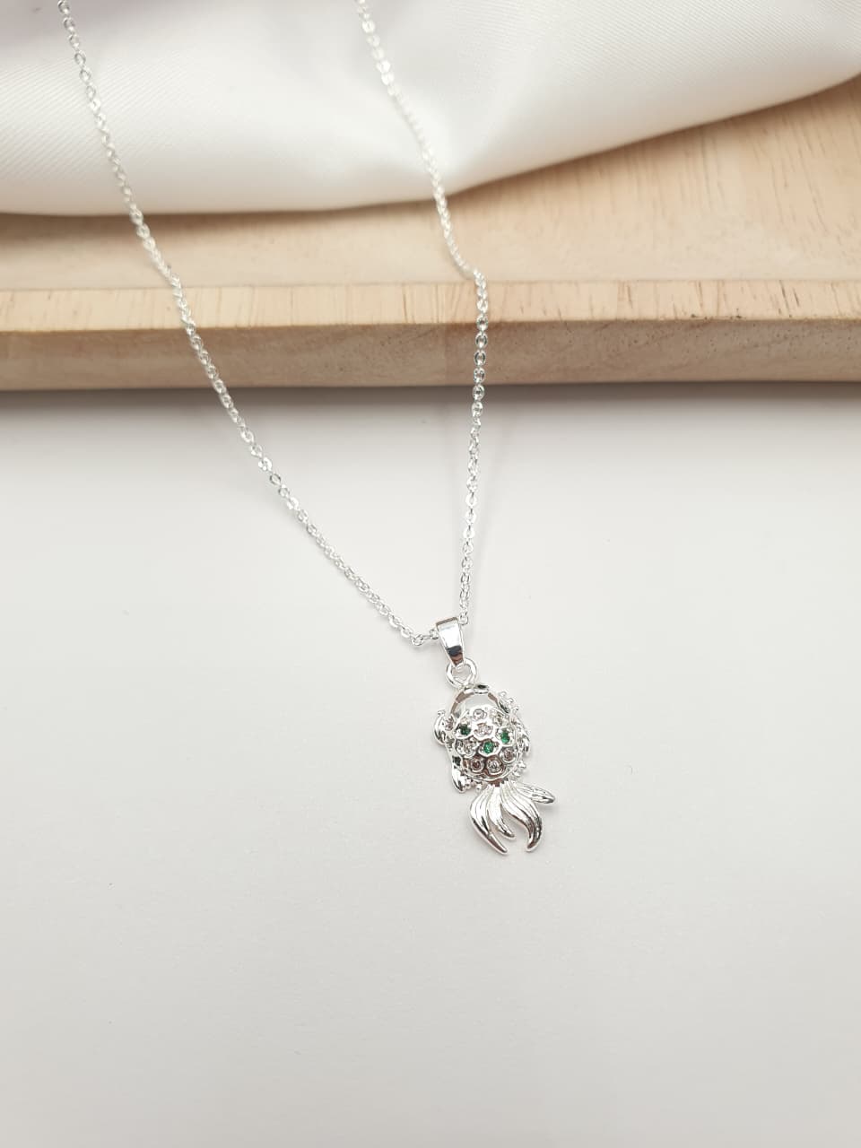 Cadena Cobre Baño En Plata CPL10