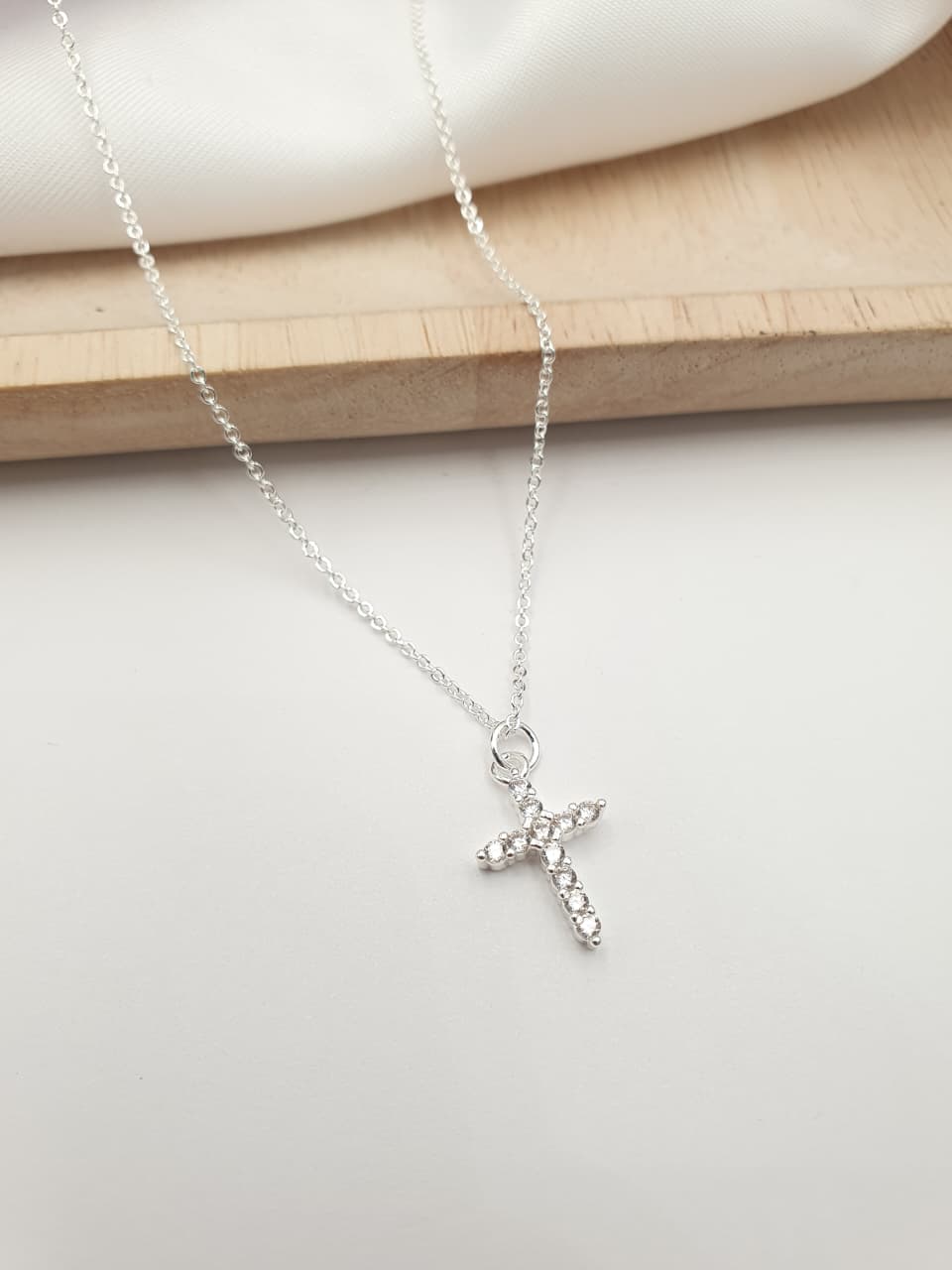 Cadena Cobre Baño En Plata CPL35