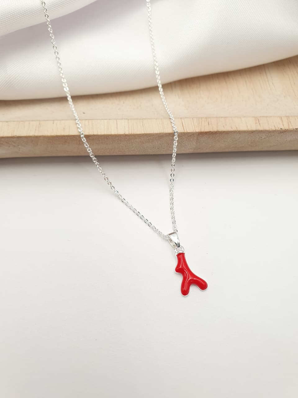 Cadena Cobre Baño En Plata CPL16