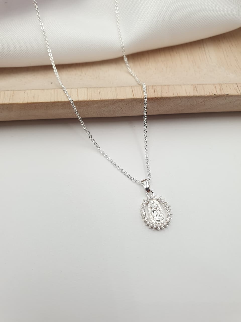 Cadena Cobre Baño En Plata CPL20