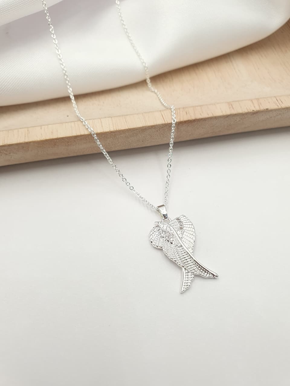 Cadena Cobre Baño En Plata CPL27