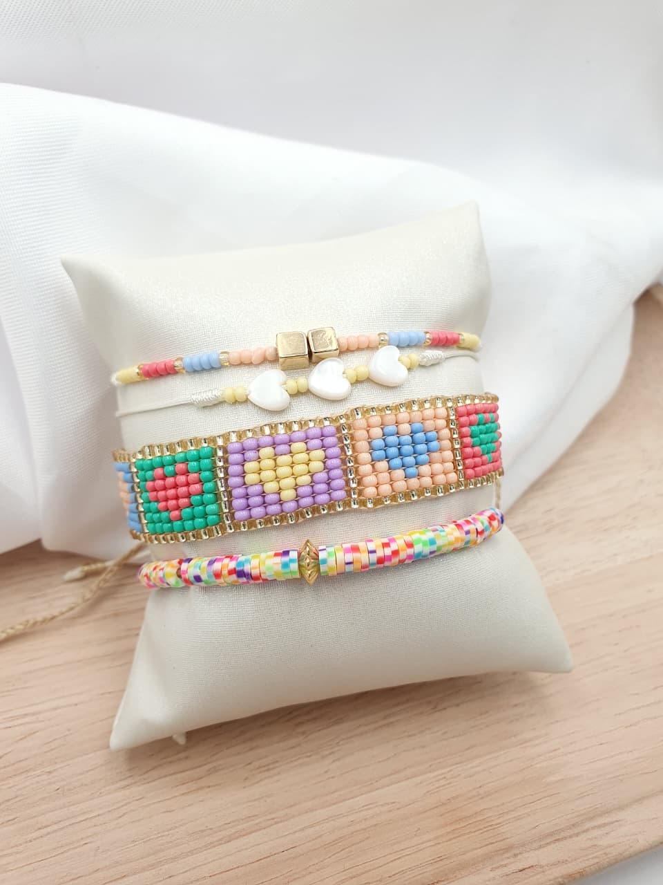 Pulsera Tejida Chaquira PRT12