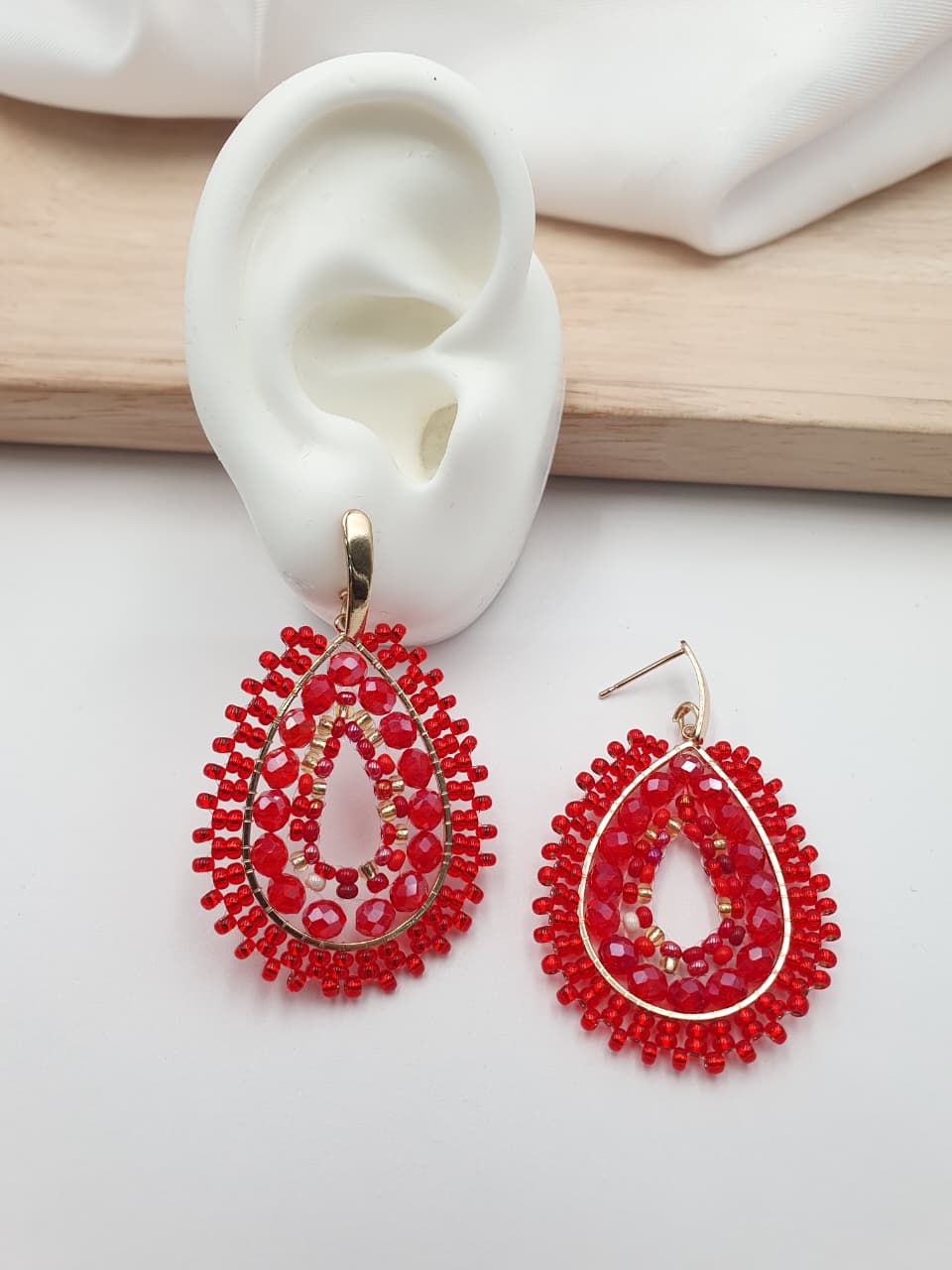 Arete Tejido Chaquira ART47