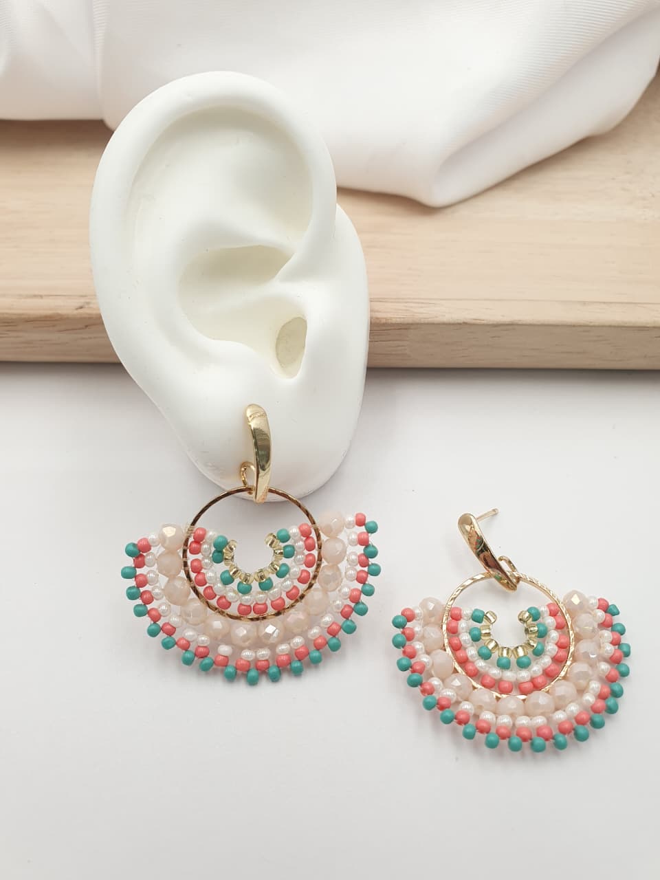 Arete Tejido Chaquira ART29