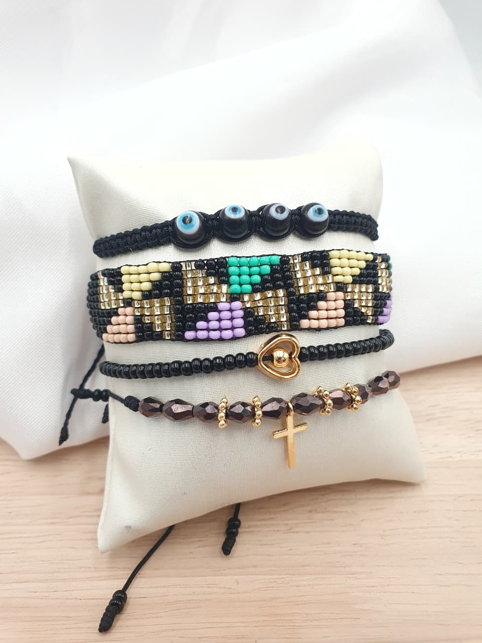 Pulsera Tejida Chaquira PRT16