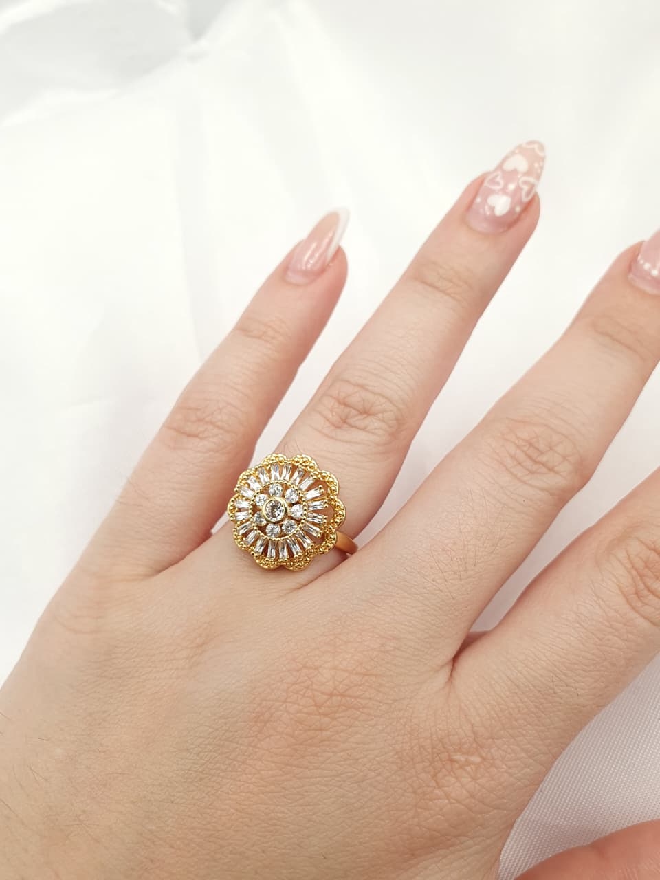 Anillo antiestres en Rodio GN12