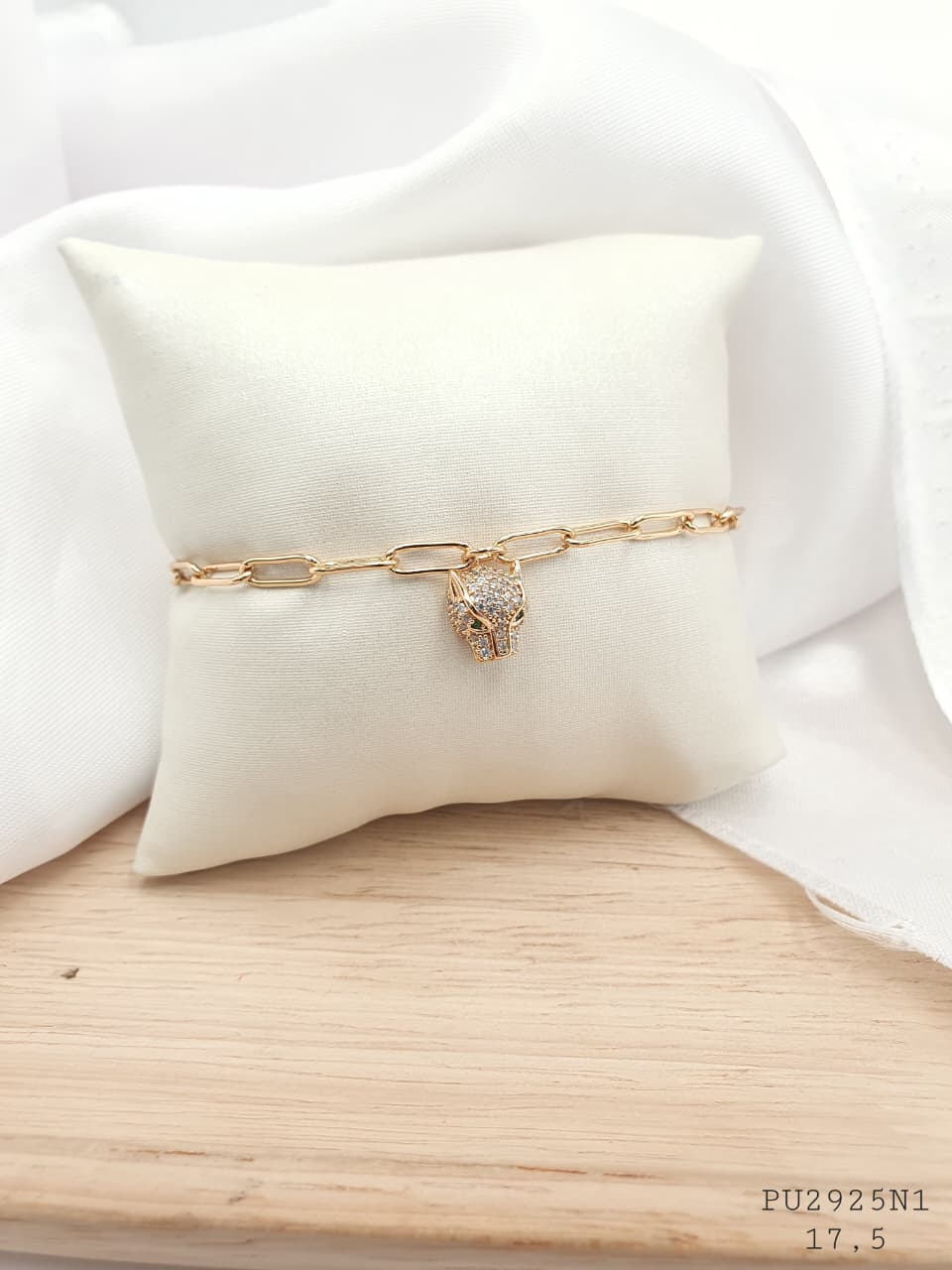 Pulsera en Rodio PU2925N1
