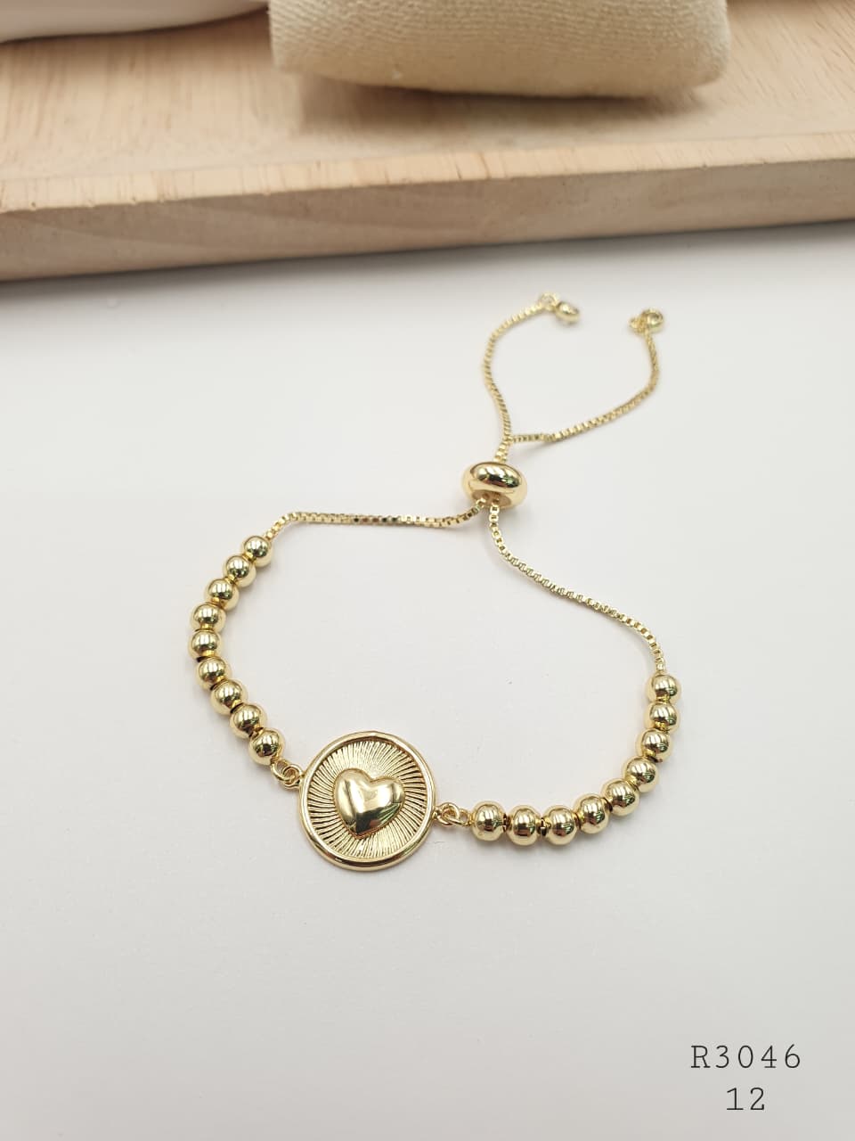 Pulsera En Rodio R3046