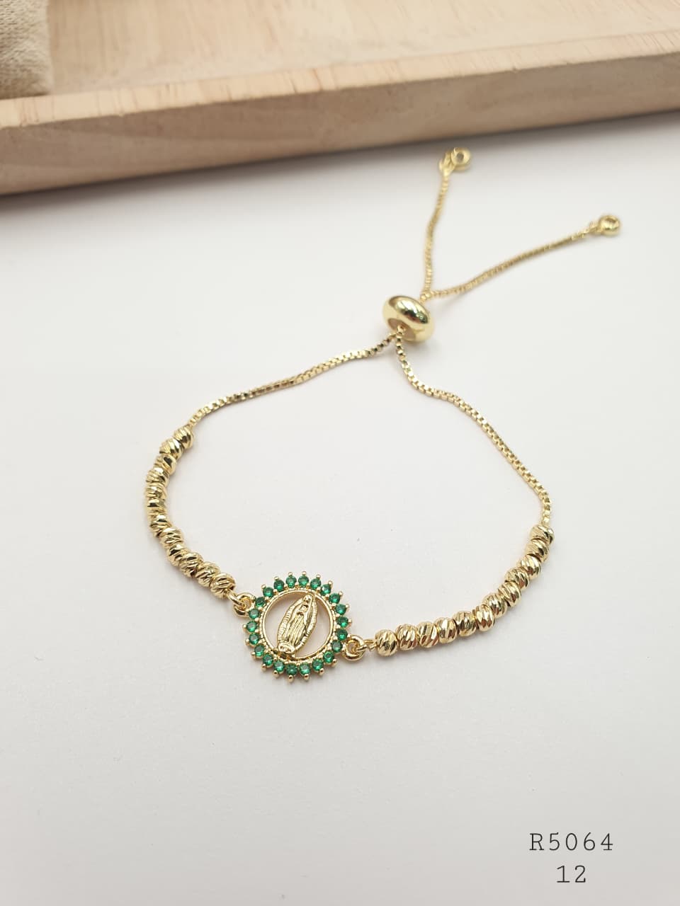 Pulsera En Rodio R5064