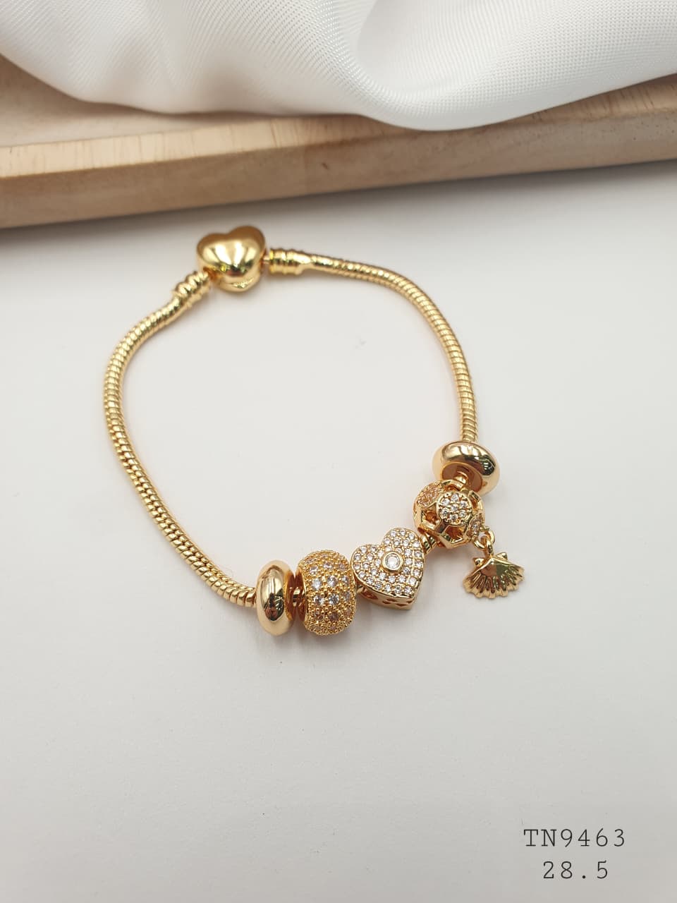 Pulsera Aro En Rodio TN9463