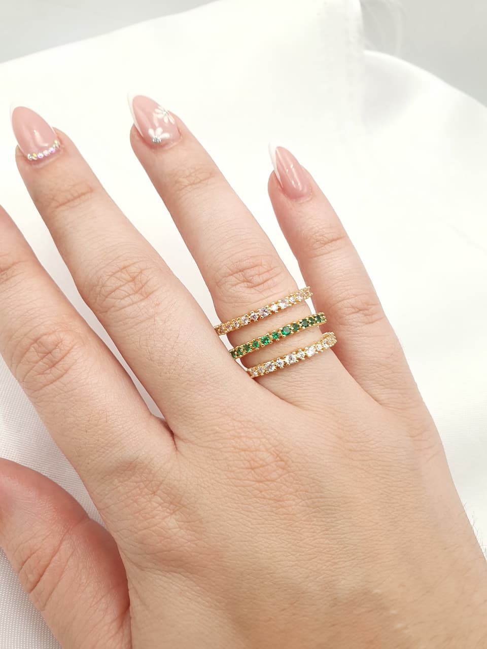 Anillo Rodio R609