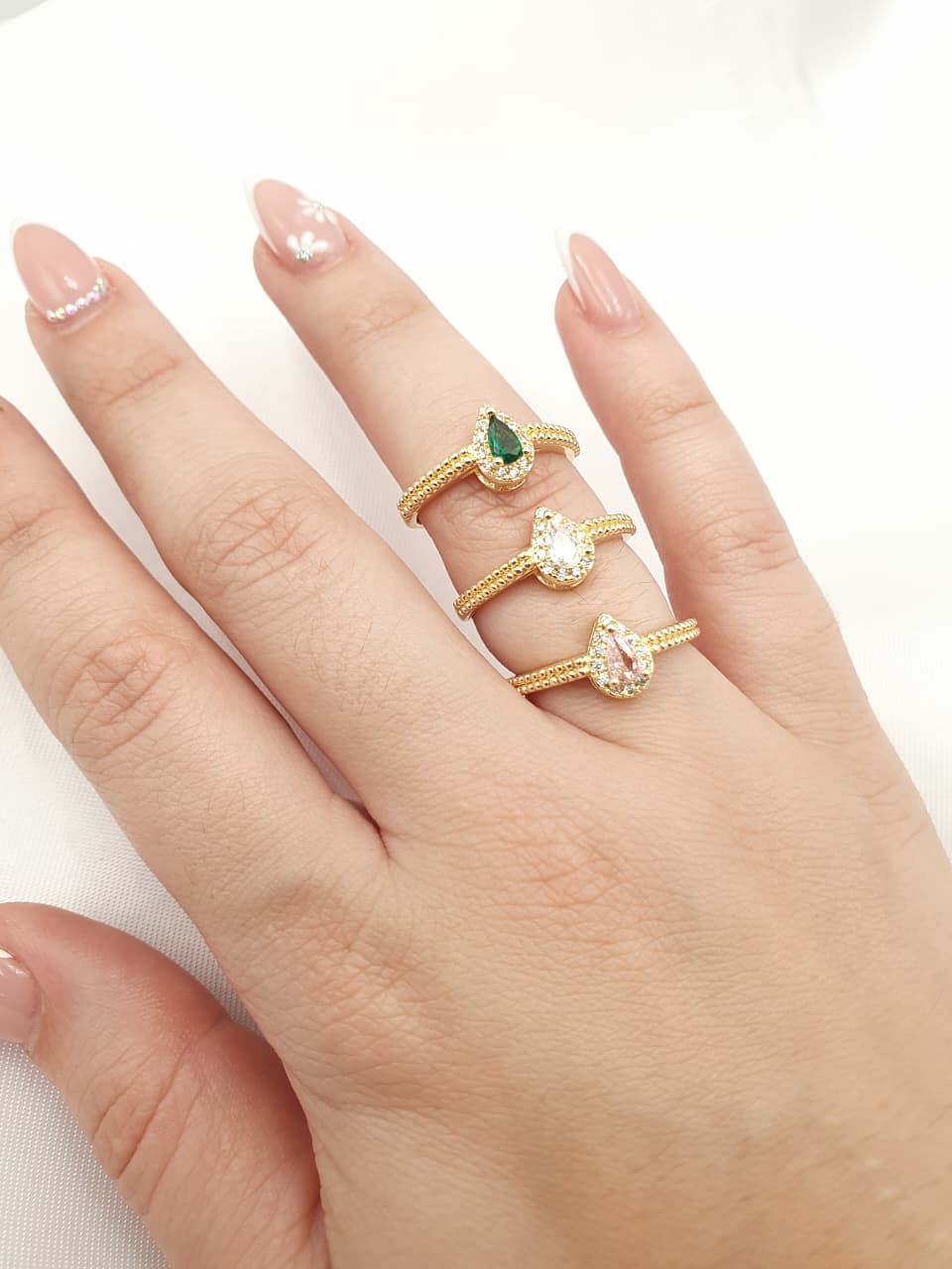 Anillo Rodio R618
