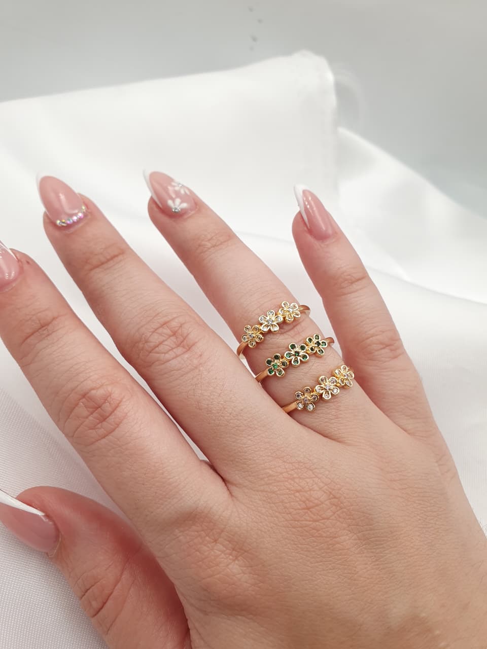 Anillo Rodio R614