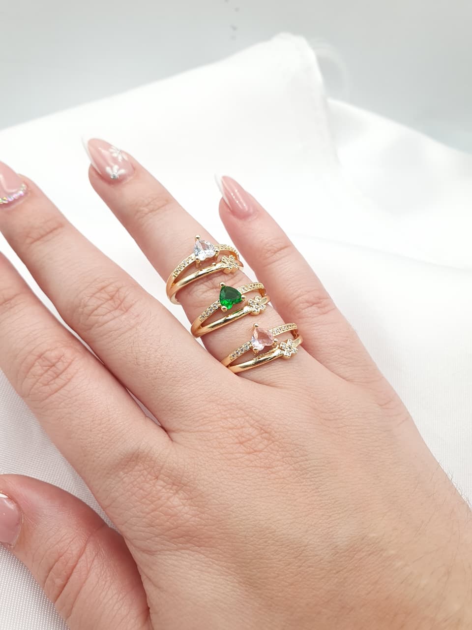 Anillo Rodio R616