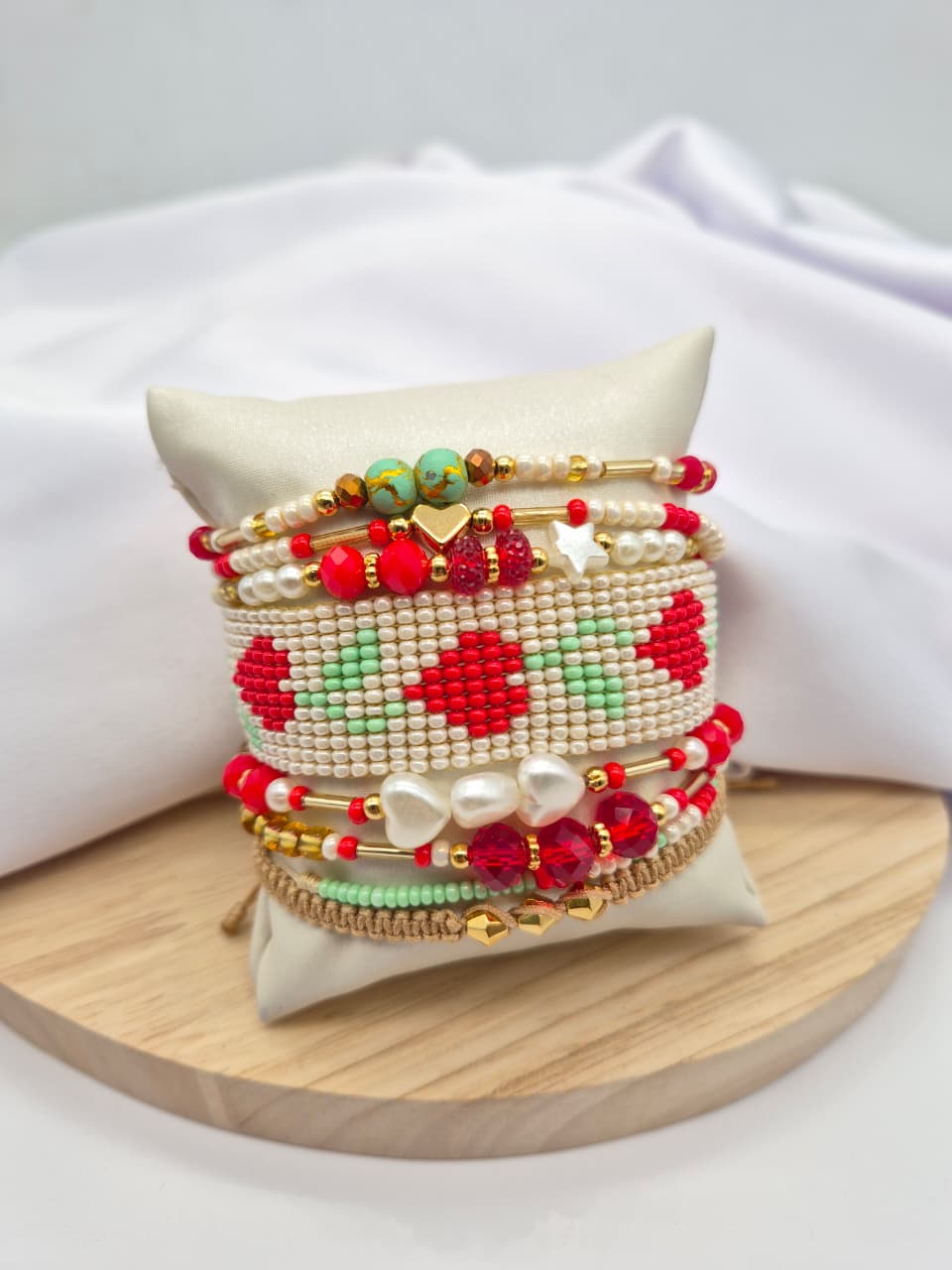 Set Pulsera Tejida SETP12