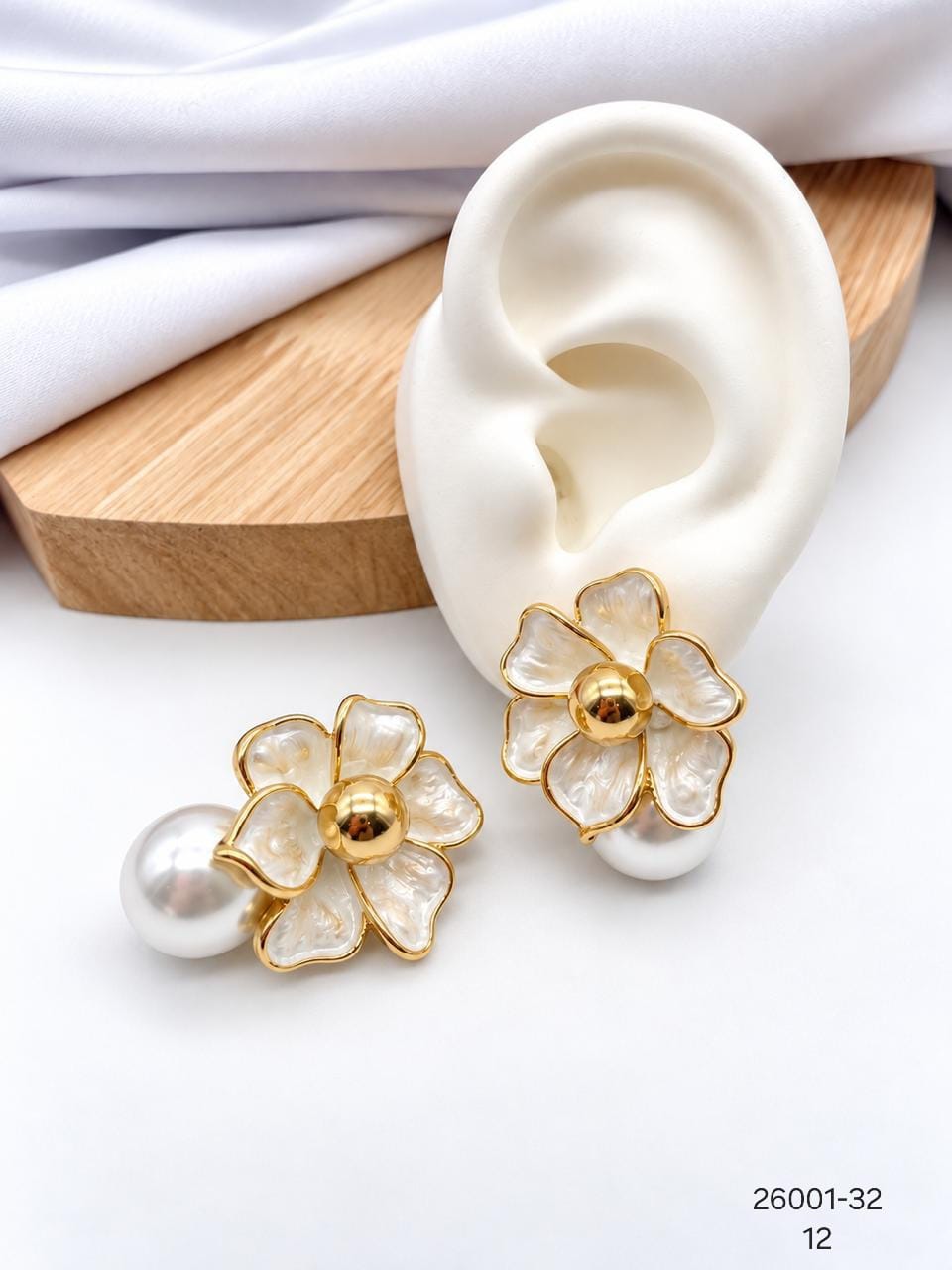 Arete Aleacion Esmaltados 26001-32