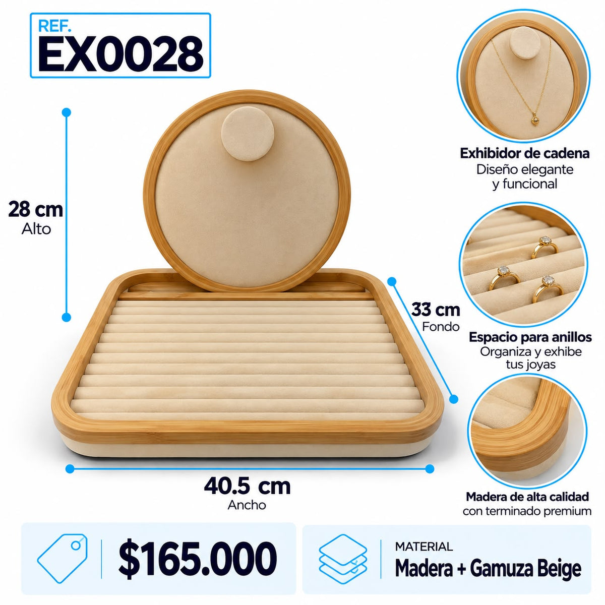 Exhibidor Madera EX0028