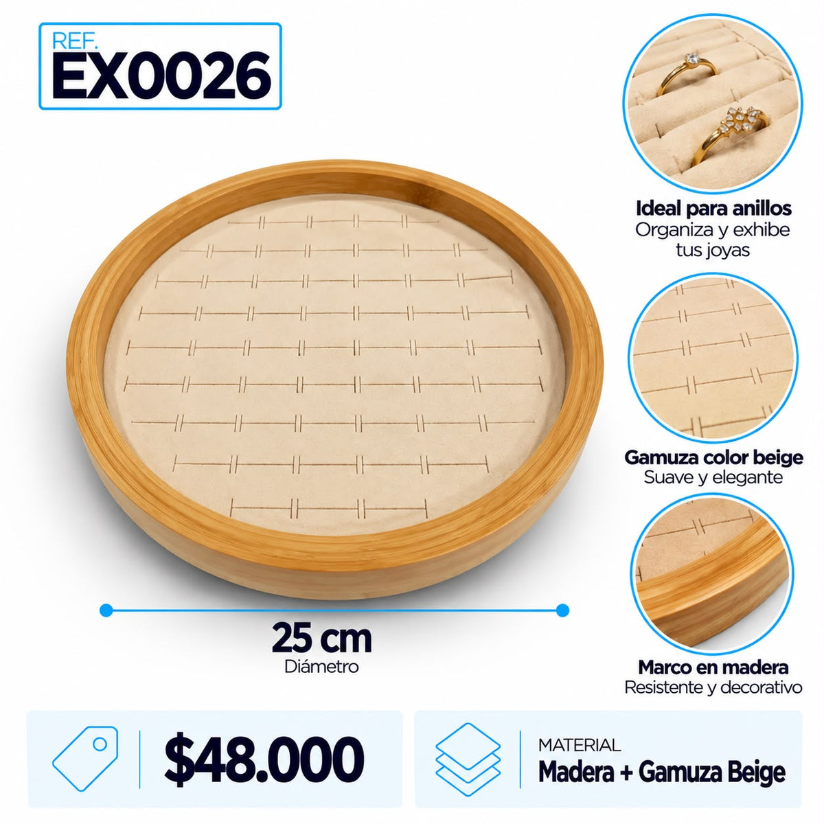 Exhibidor Madera EX0026