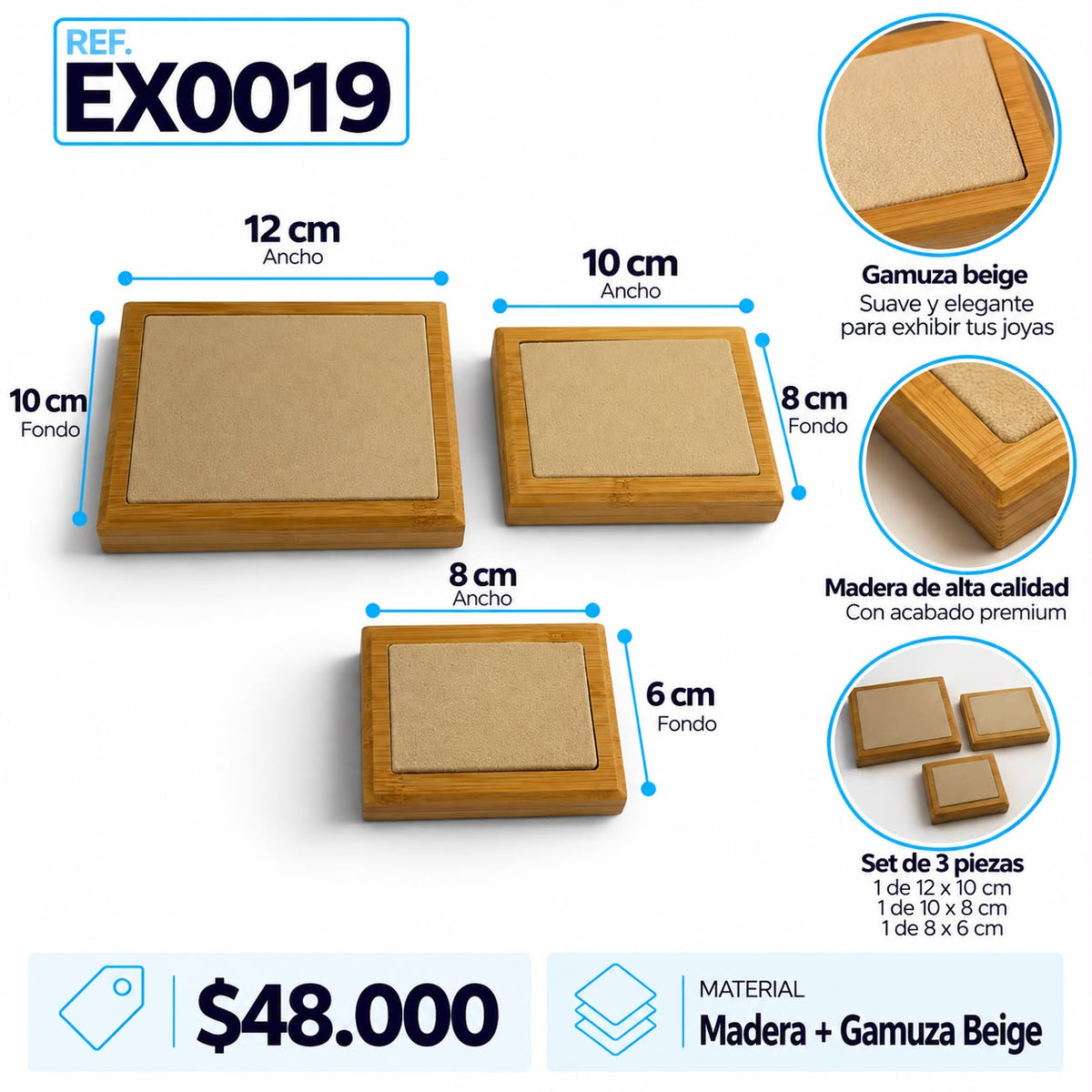 Exhibidor Madera EX0019