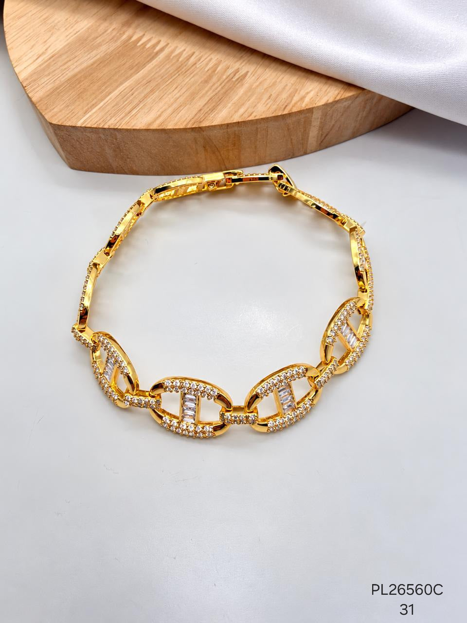 Pulsera Rodio PL26550C