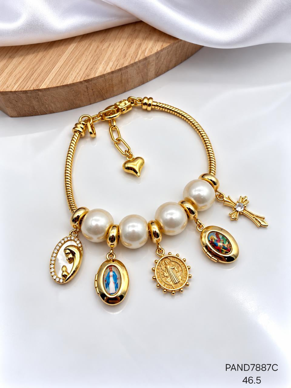 Pulsera Rodio PAND7887C