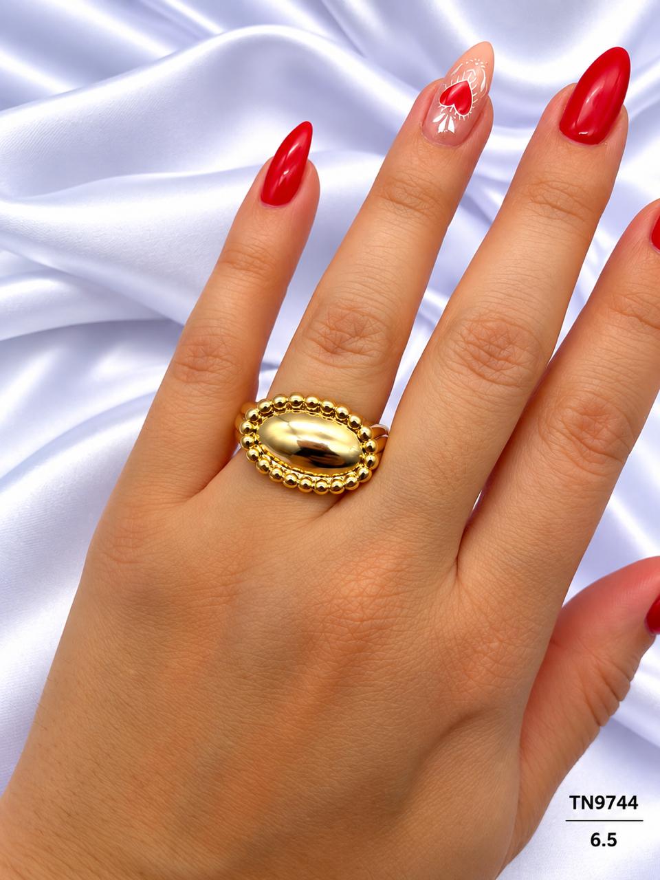 Anillos En Rodio TN9744