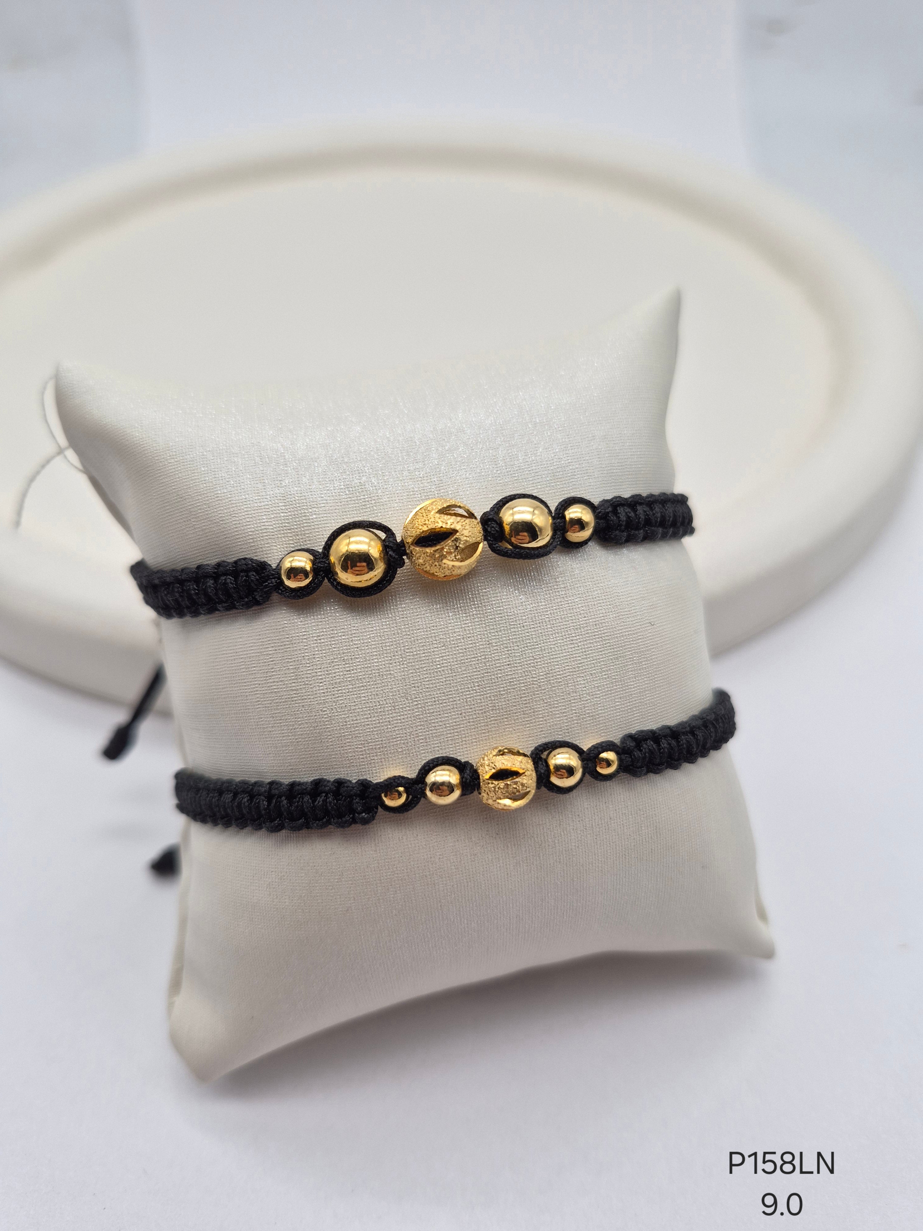 Pulsera Pareja Tejida P158LN