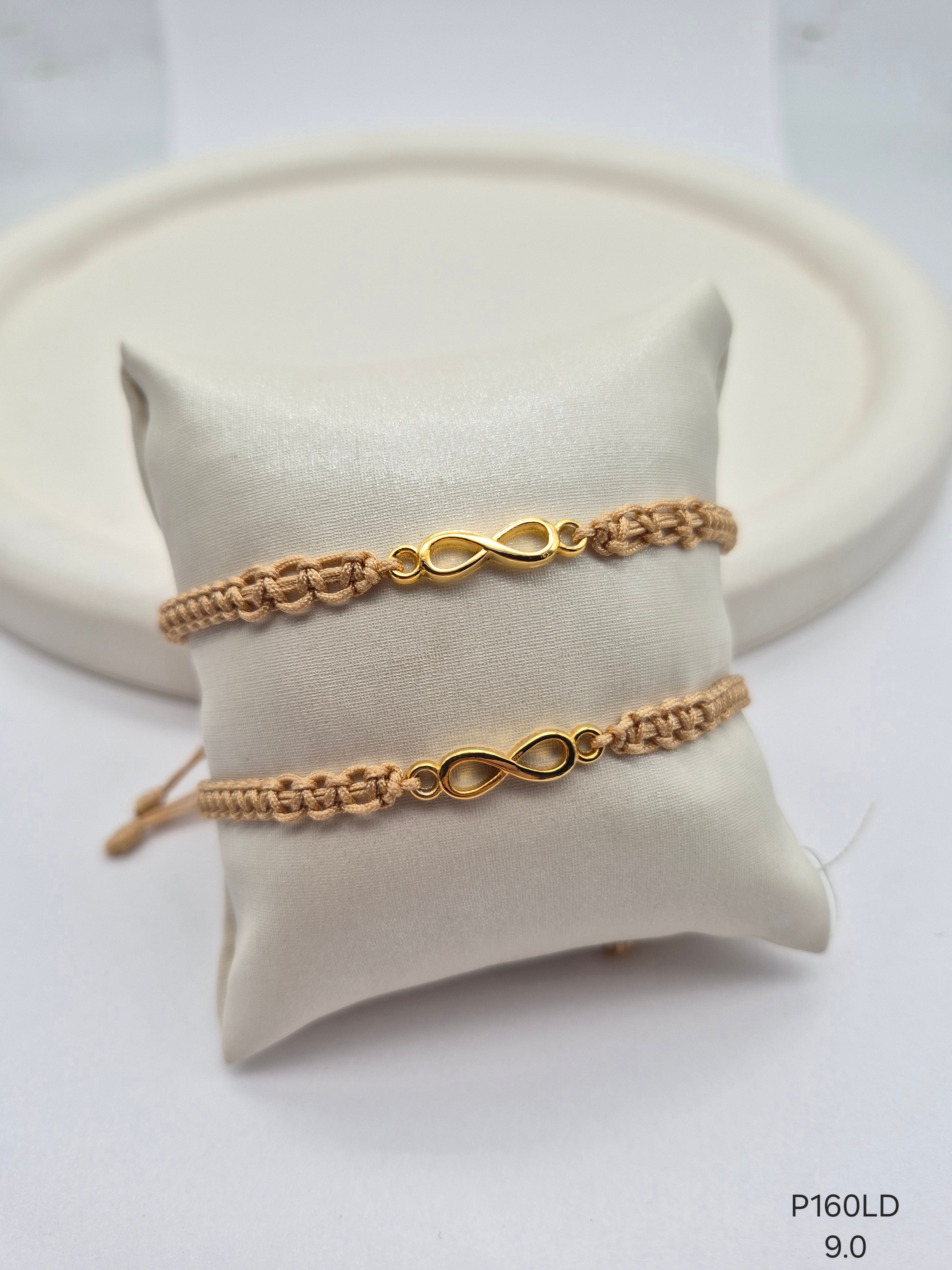 Pulsera Pareja Tejida P160LD