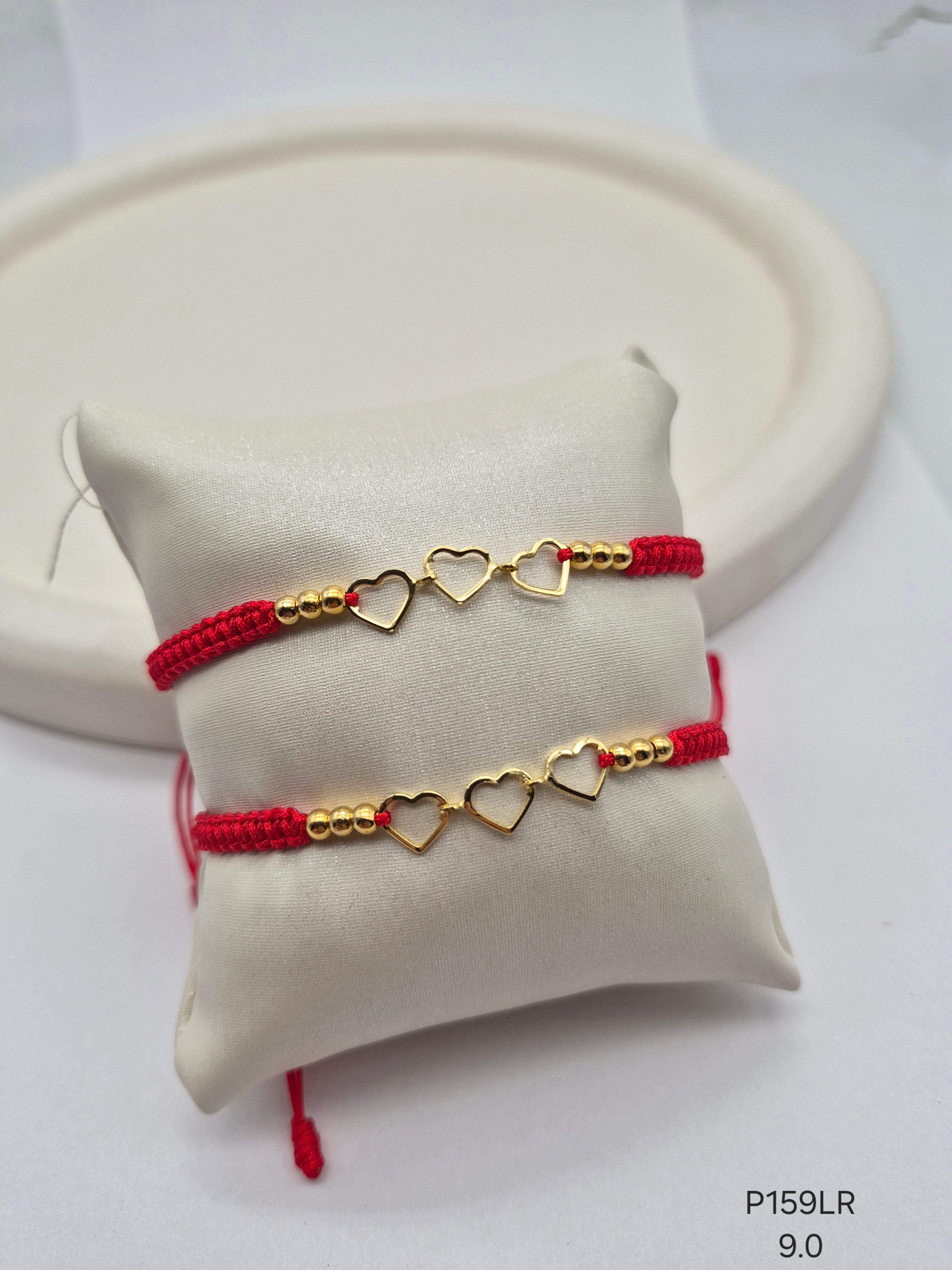 Pulsera Pareja Tejida P159LR