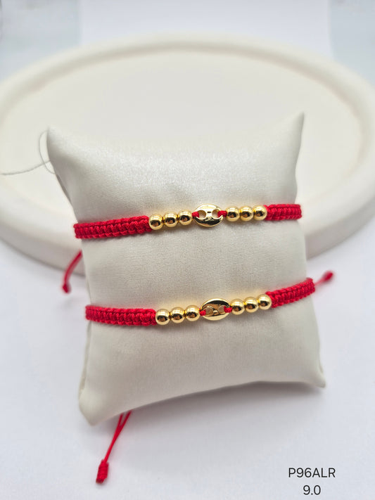 Pulsera Pareja Tejida P96ALR