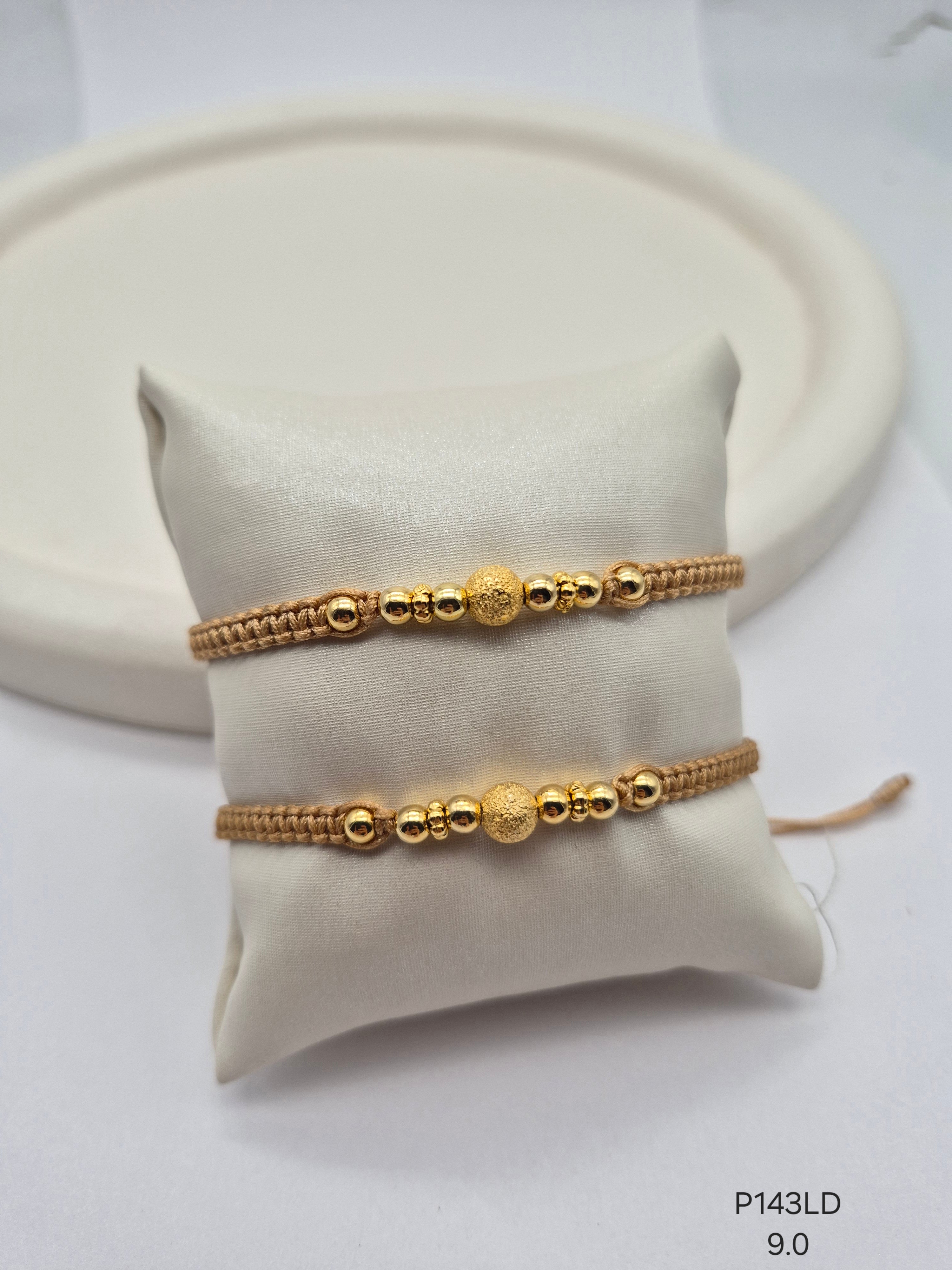 Pulsera Pareja Tejida P143LD