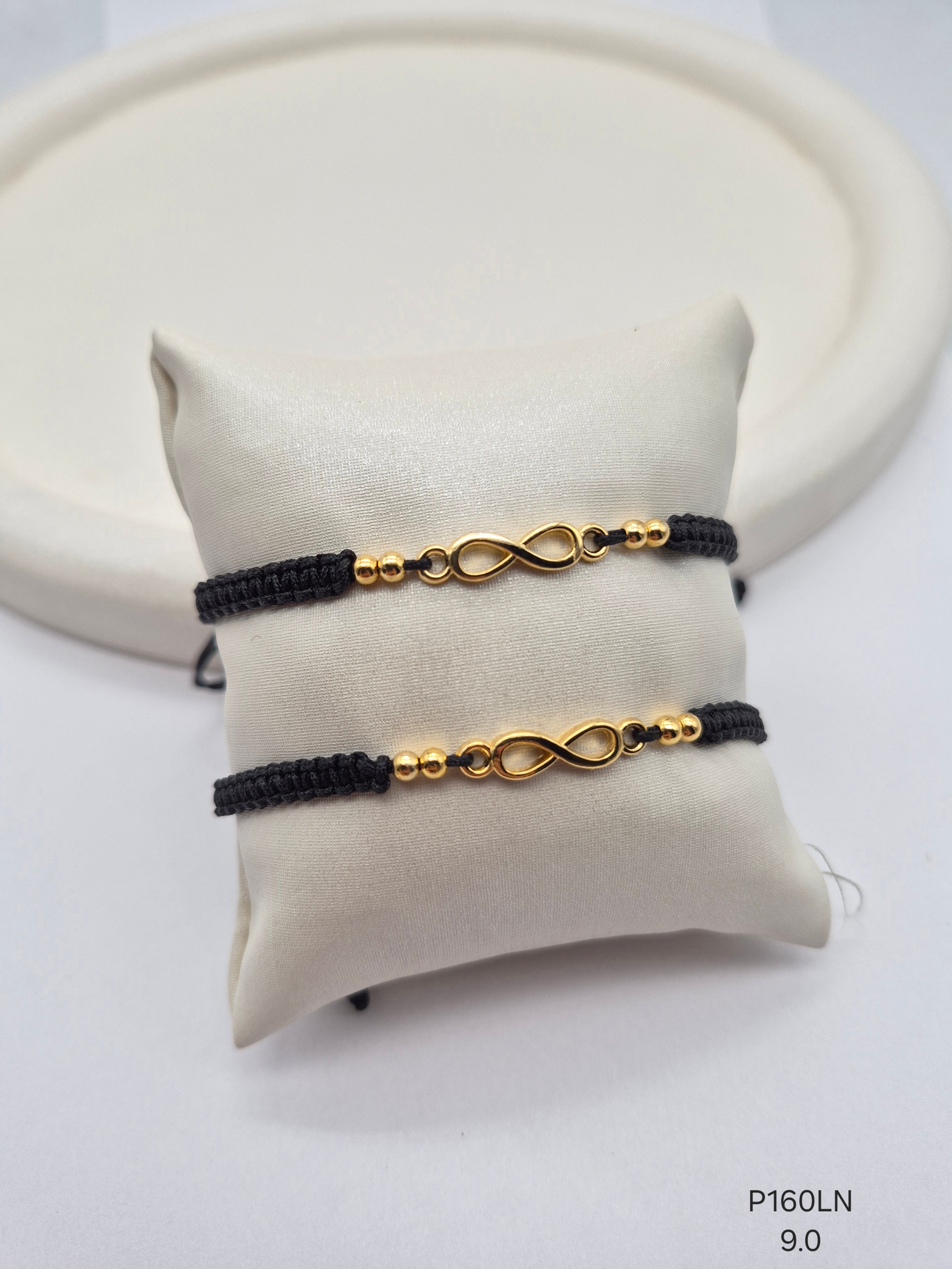 Pulsera Pareja Tejida P160LN