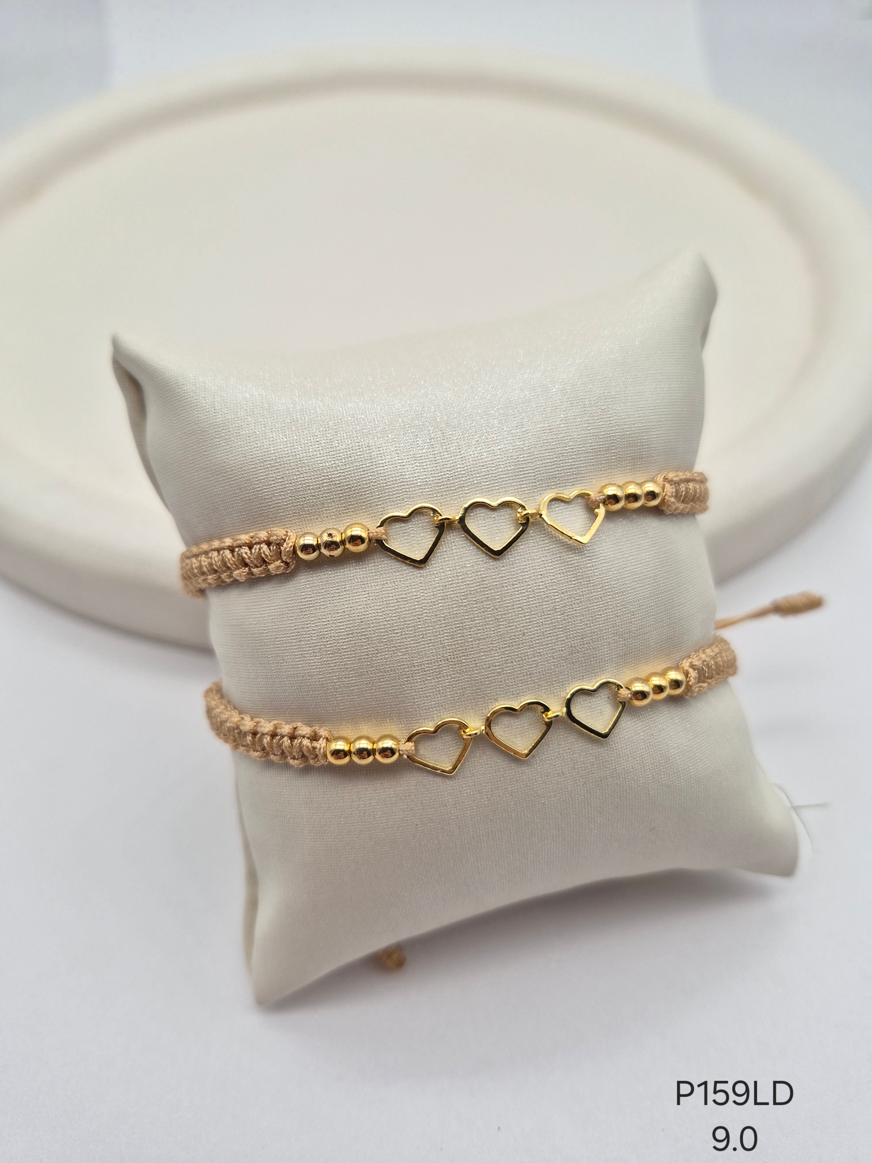 Pulsera Pareja Tejida P159LD