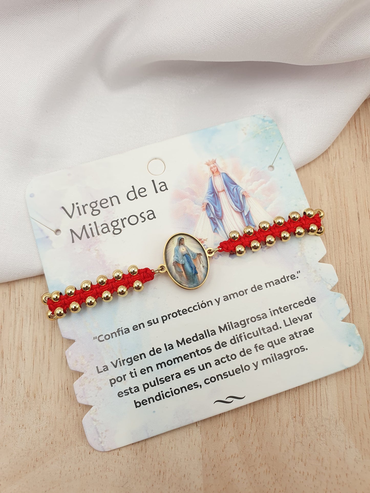 Pulsera Espiritual Virgen de la milagrosa